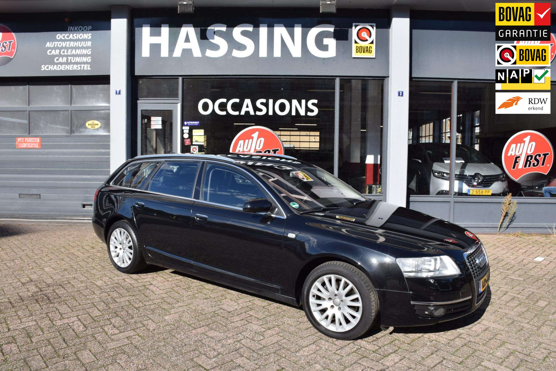 Audi A6 Avant 2.4 Pro Line, Airco, Radio-CD, Blue Tooth, Navi, Airco, Electr. ramen en spiegels , PDC, Leer, Trekhaak