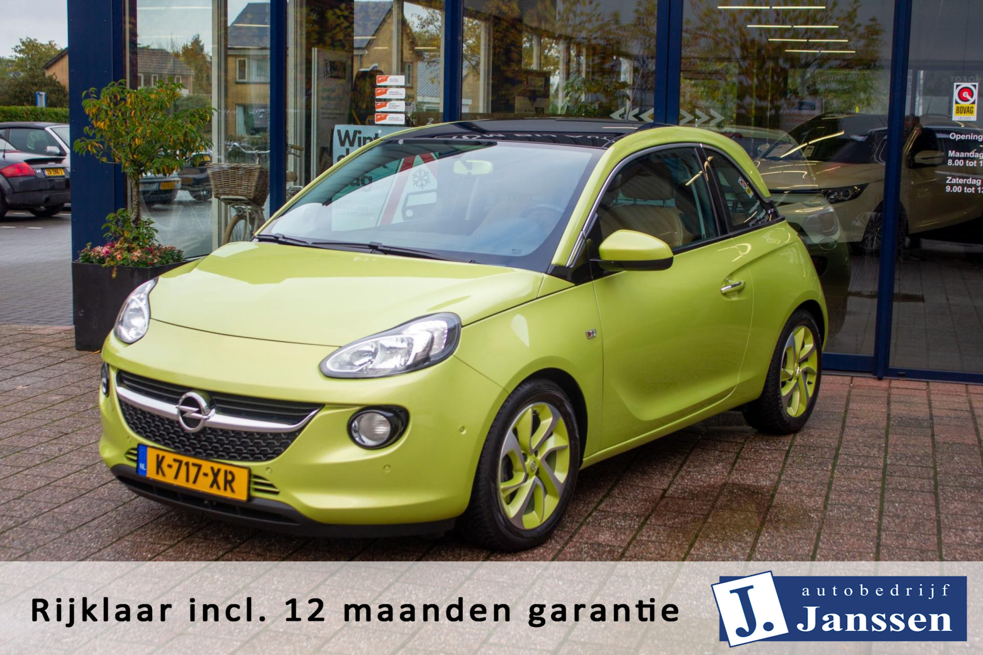 Opel Adam 1.0 Turbo Rocks | Prijs rijklaar incl. 12 mnd garantie | Navi via carplay Glazen dak Pdc CLima 16"Lmv+all-seasons bij viaBOVAG.nl