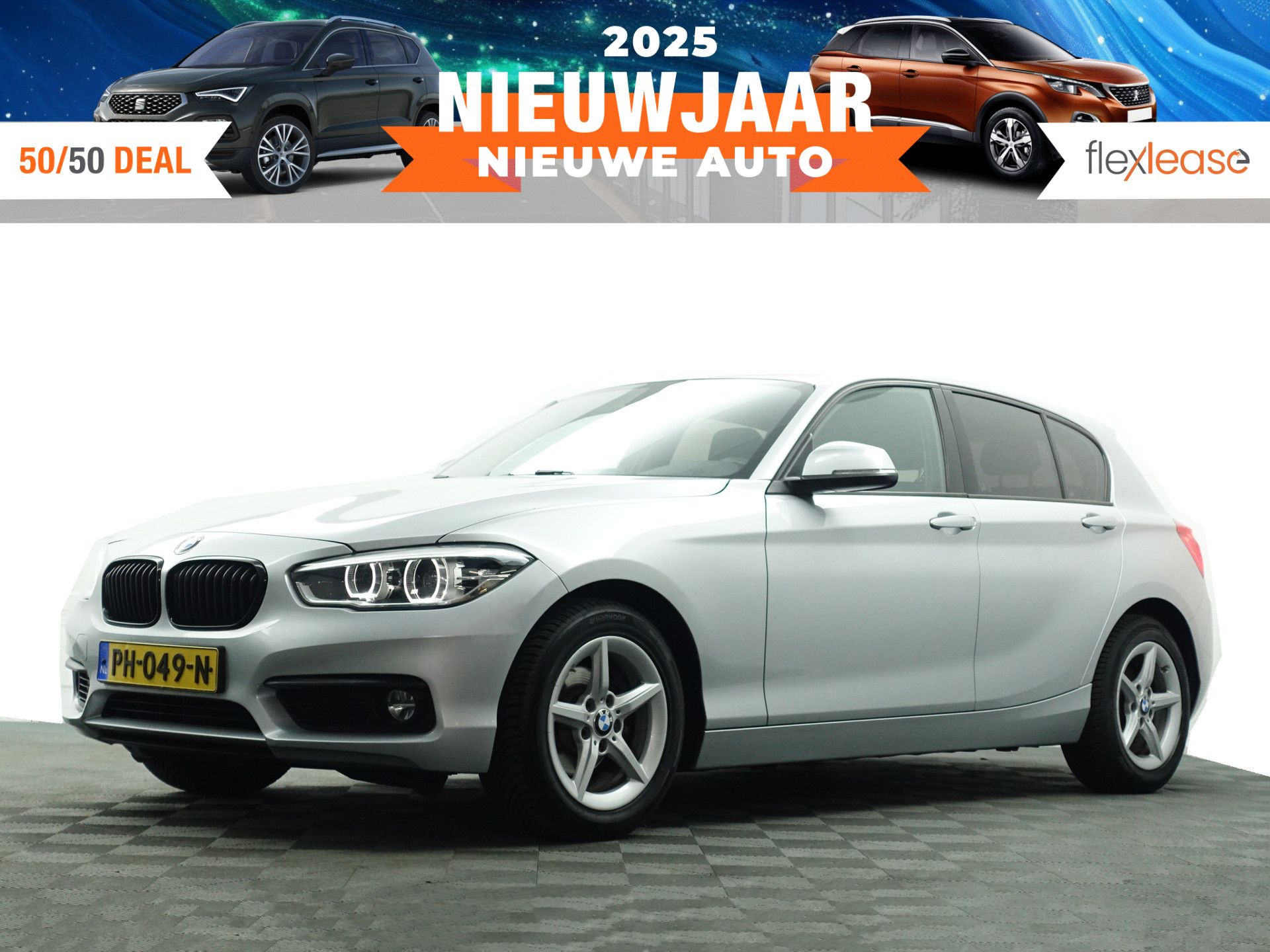 BMW 1-serie 116d M Sport High Exe Aut- Xenon Led, Navi, Clima, Dynamic Select, Park Assist