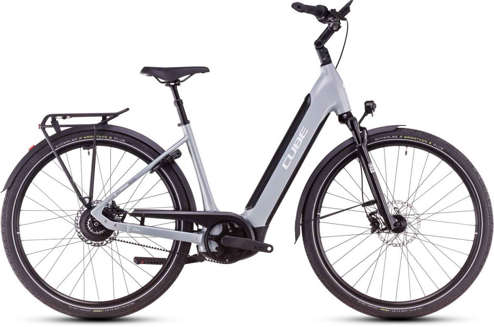 CUBE SUPREME HYBRID DELUXE SLX 625 Lage instap Polargrey/white EE54 54cm EE54 2025 - 1/1