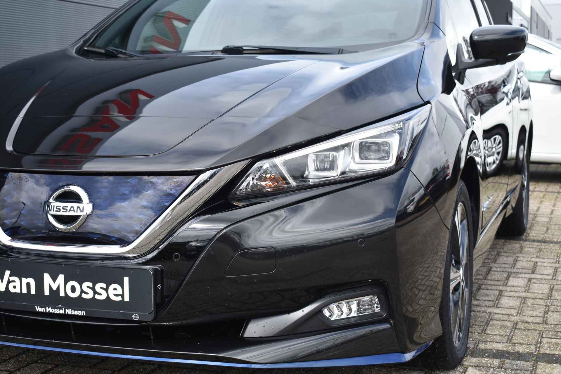 Nissan LEAF e+ Tekna 62 kWh 218pk | Warmtepomp | 360 Camera | Navigatie | Stoelverwarming | Adaptive Cruise Control | LED Koplampen | Leder | Automaat - 11/38