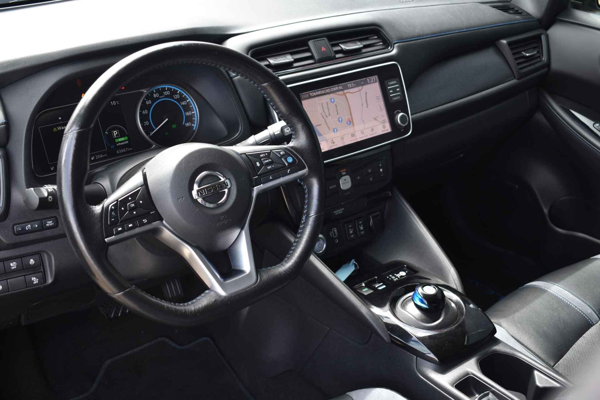 Nissan LEAF e+ Tekna 62 kWh 218pk | Warmtepomp | 360 Camera | Navigatie | Stoelverwarming | Adaptive Cruise Control | LED Koplampen | Leder | Automaat - 13/38