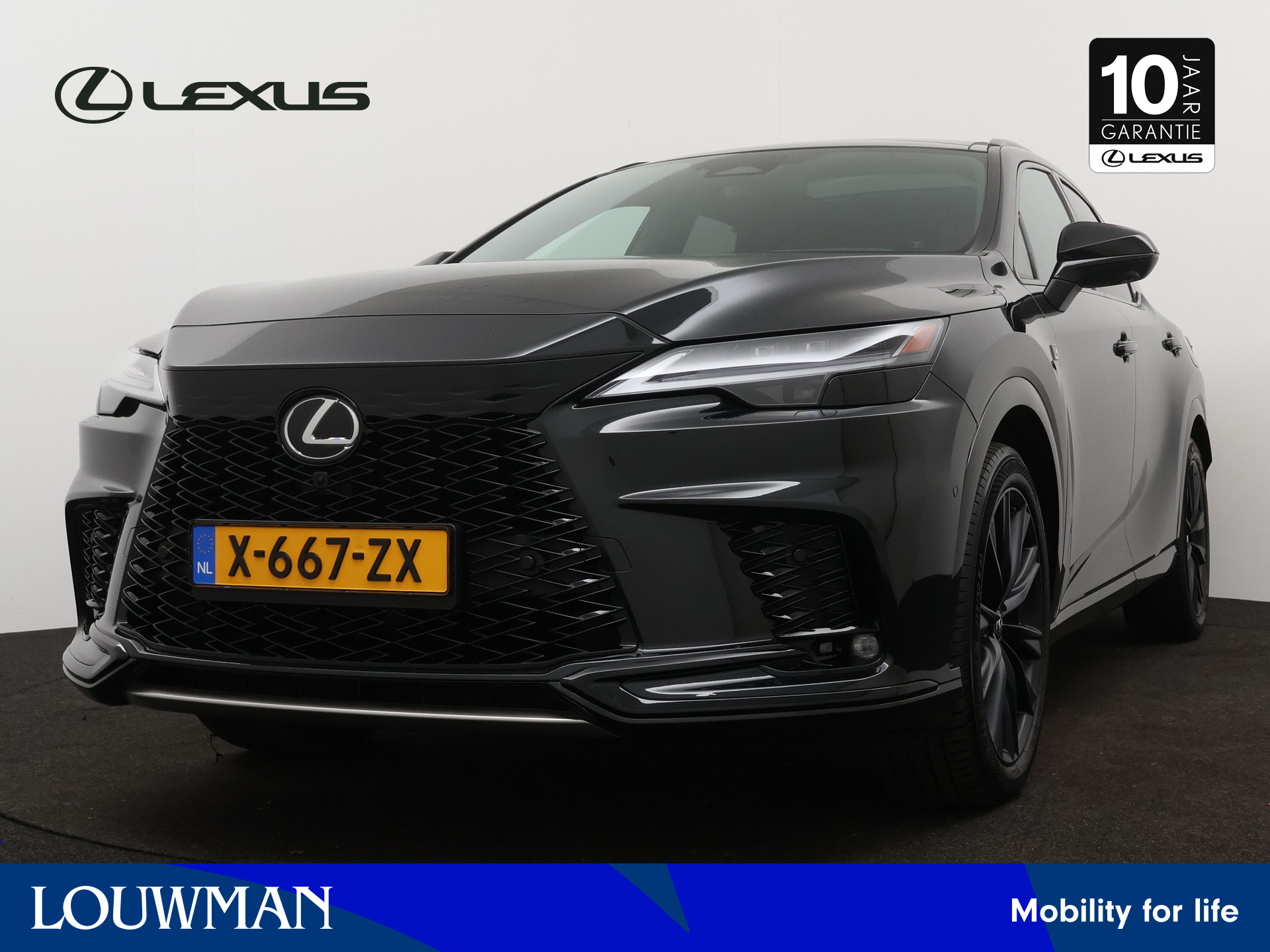 Lexus RX 500h AWD F-Sport Line | Mark Levinson Audio | Panoramadak | Stoelverwarming/-Ventilatie | Stuurverwarming | 360 Camera | Stoelgeheugen |