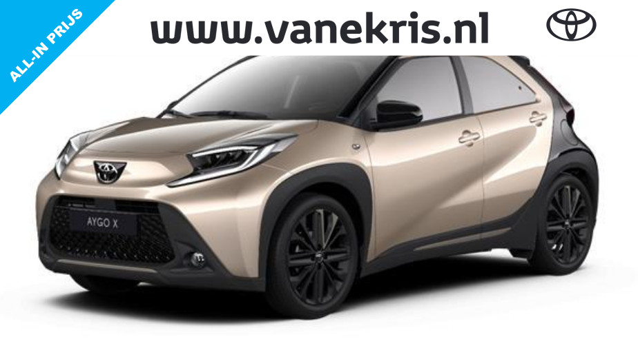 Toyota Aygo X 1.0 VVT-i S-CVT Pulse Design Pack,  Automaat,NIEUW bij viaBOVAG.nl