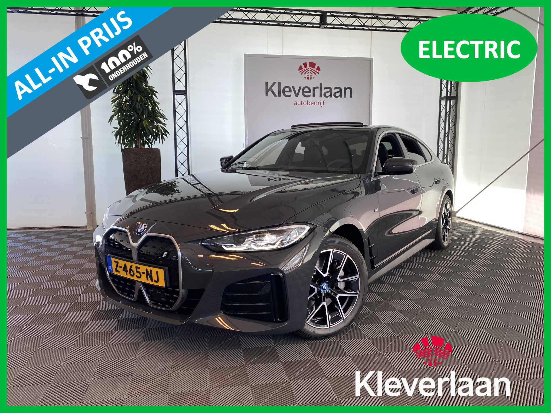 BMW i4 eDrive40 84 kWh | NIEUW!! |  M-sport |  | Elektrisch schuif-/kanteldak |  210kW Laden |