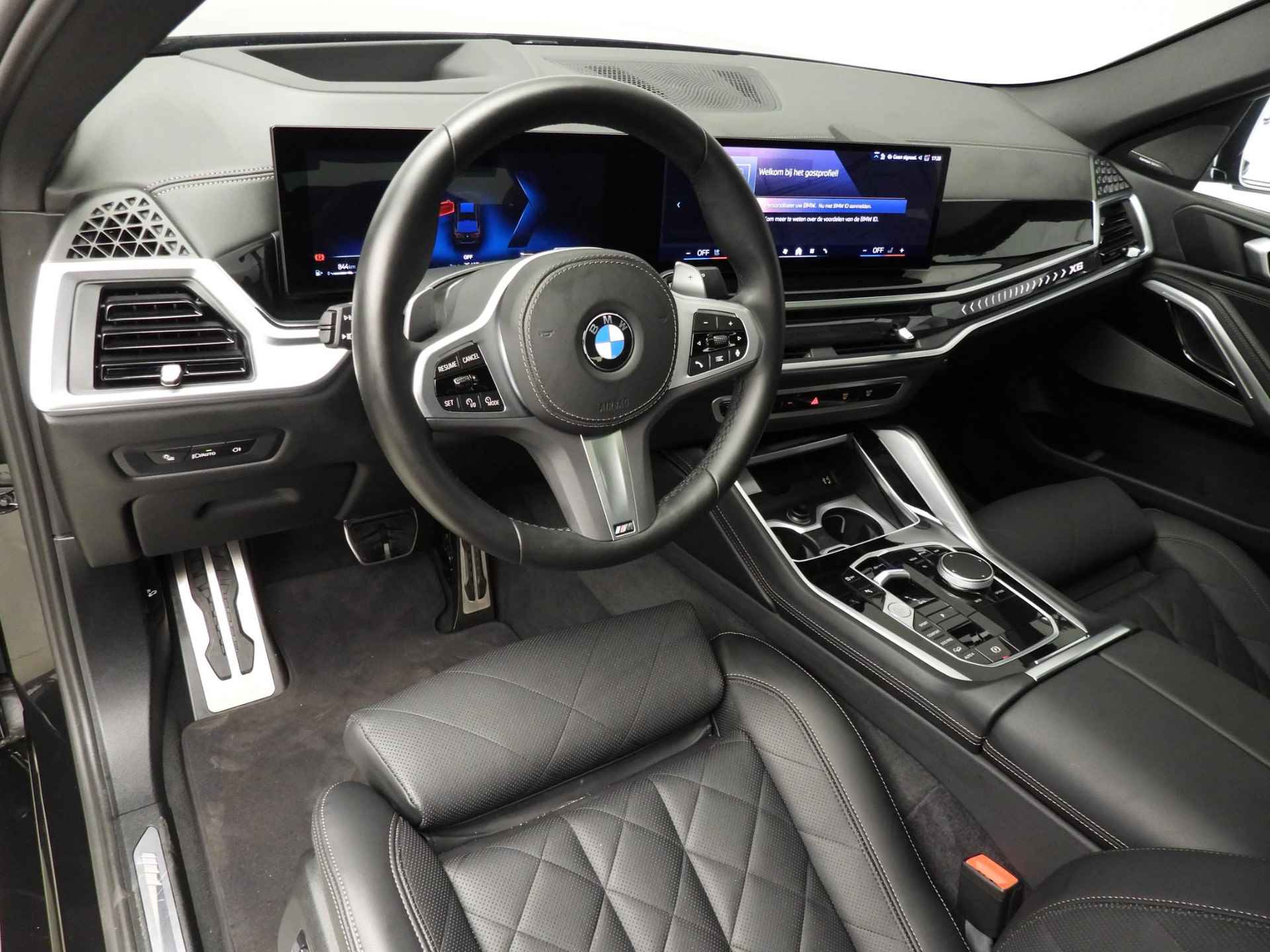 BMW X6 xDrive 30d | M-Sportpakket | LED | Leder | Navigatie | Schuifdak | Trekhaak | Comfortzetels | Standkachel | DAB | Harman-kardon sound | Alu 22 inch - 7/49