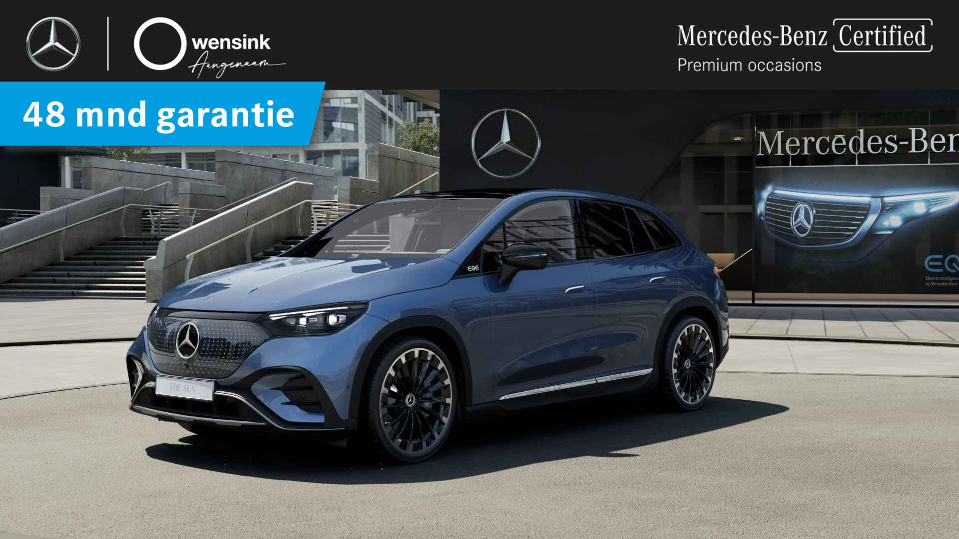 Mercedes-Benz EQE SUV 350+ AMG Line 91 kWh | Premium | Trekhaak | Panoramadak | Achterasbesturing | Night pakket | - 14/14