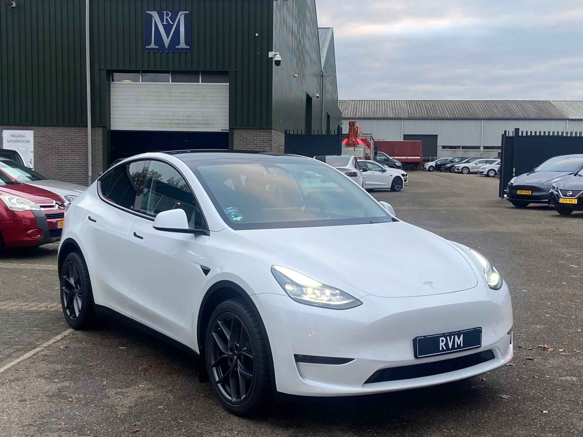 Tesla Model Y Long Range AWD 75 kWh | AUTOPILOT | LEDER | TESLA GARANTIE T/M 11-2026 - 3/27