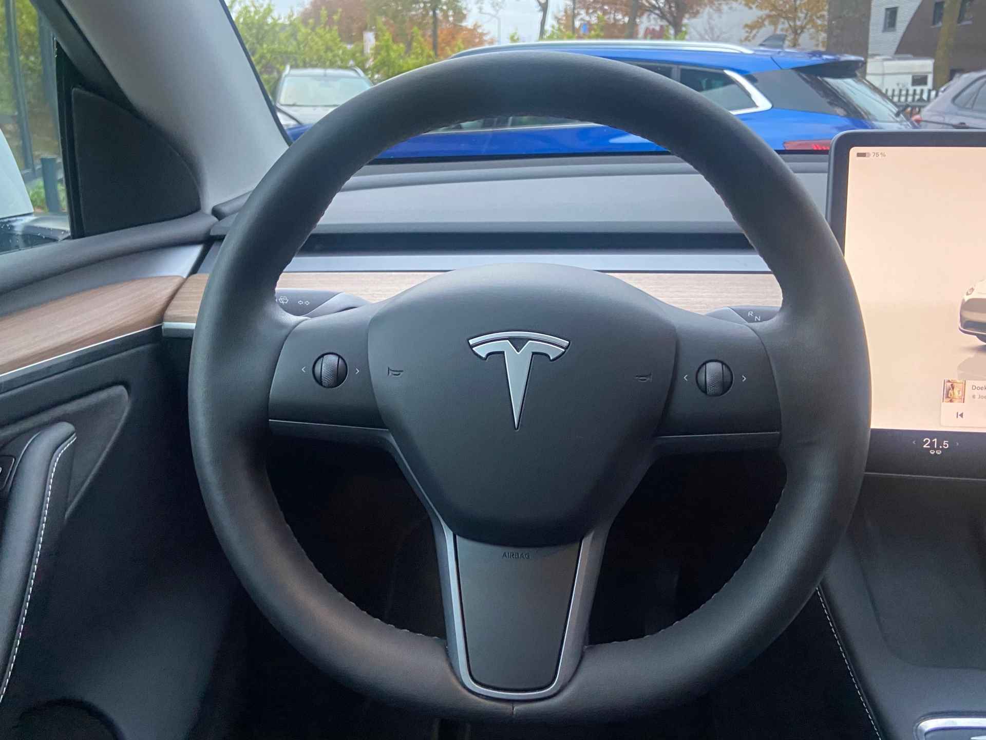 Tesla Model Y Long Range AWD 75 kWh | AUTOPILOT | LEDER | TESLA GARANTIE T/M 11-2026 - 13/27