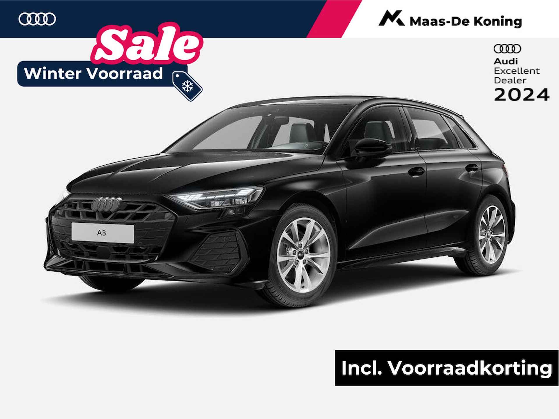 Audi A3 Sportback 30 TFSI S edition · Assistentiepakket Driving· Assistentiepakket parking · Achteruitrijcamera - 1/6