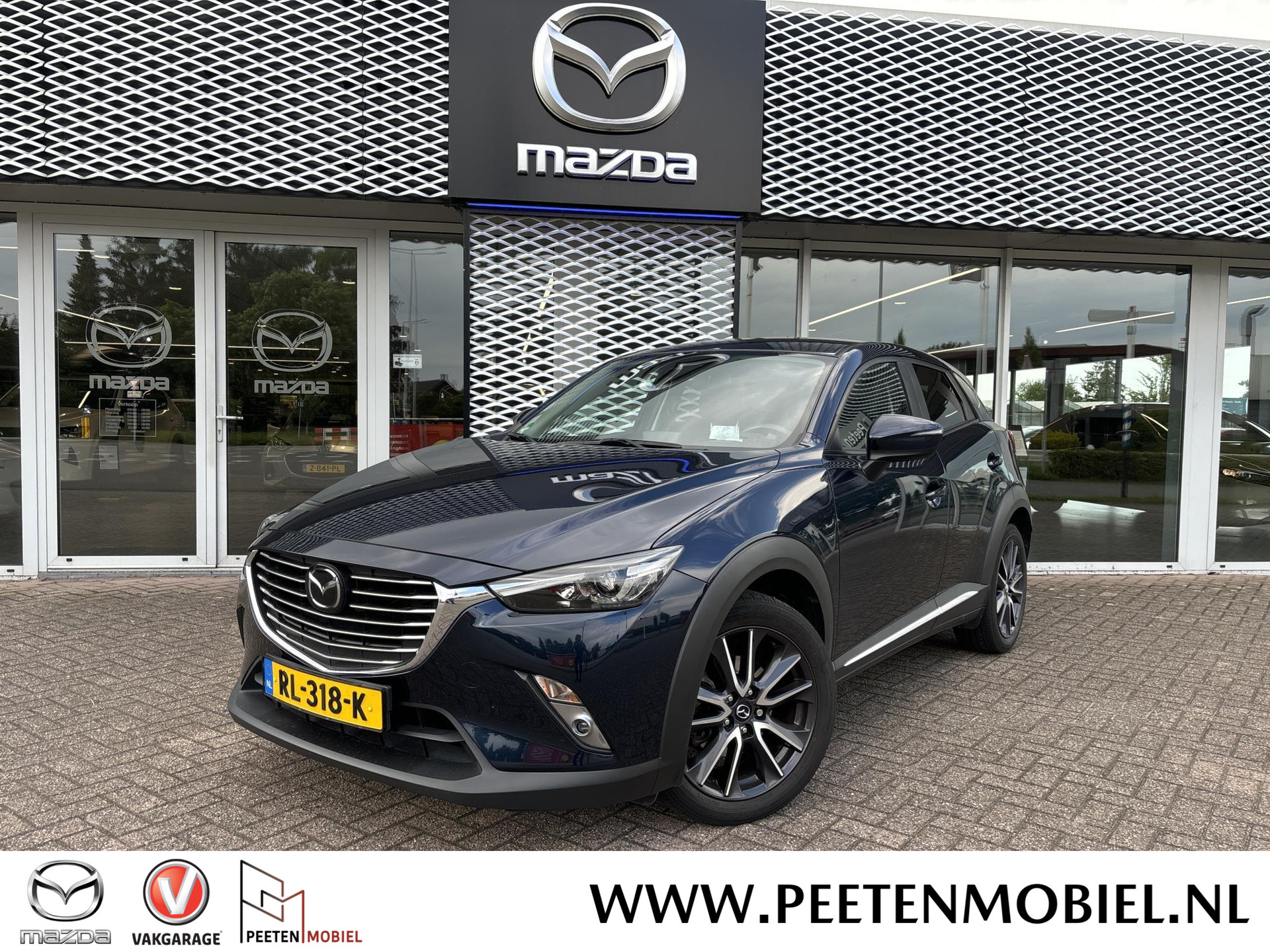 Mazda CX-3 2.0 SkyActiv-G 120 GT-M Automaat | RADAR CRUISE CONTROL | HALF LEDER | NAVIGATIE |