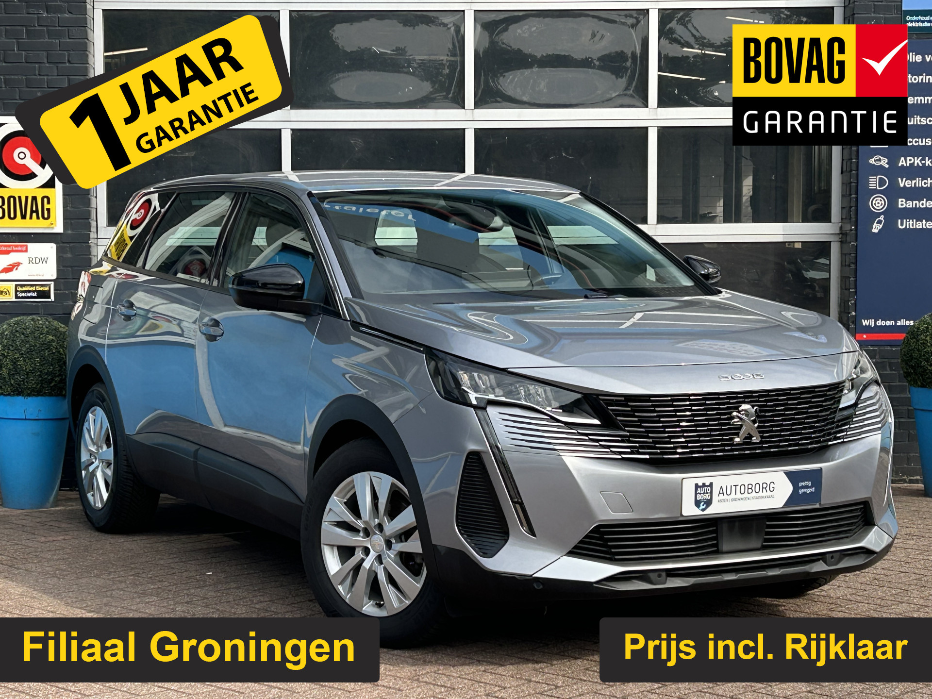 Peugeot 5008 1.2 PureTech Active Pack Business | LED | Cruise Control | Airco | Navigatie | Rijklaar + 12 Maand BOVAG Garantie