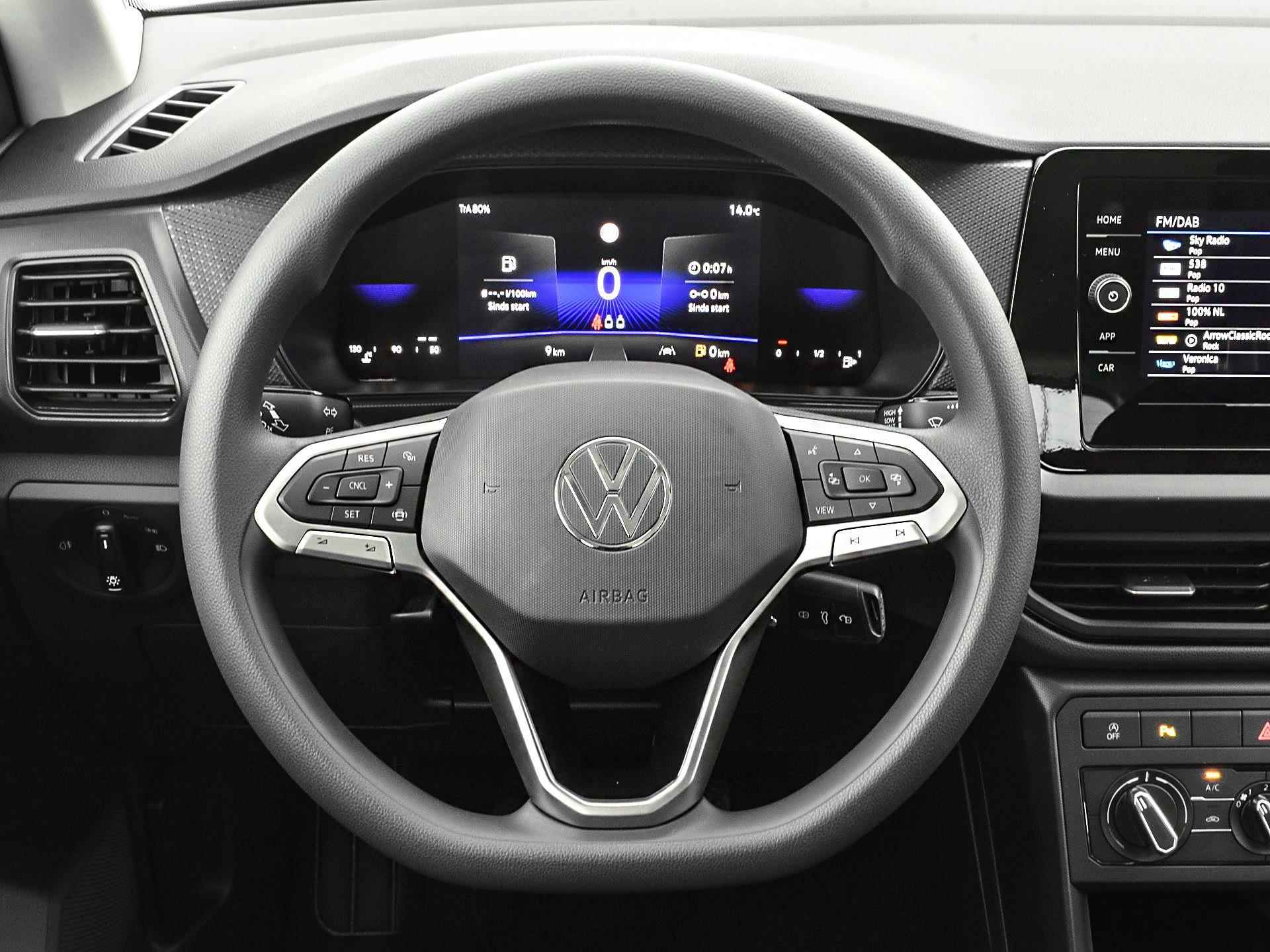 Volkswagen T-Cross 1.0 70 kW / 95 pk TSI SUV 5 versn. Hand · Apple Carplay · Parkeersensoren · Airco - 21/26