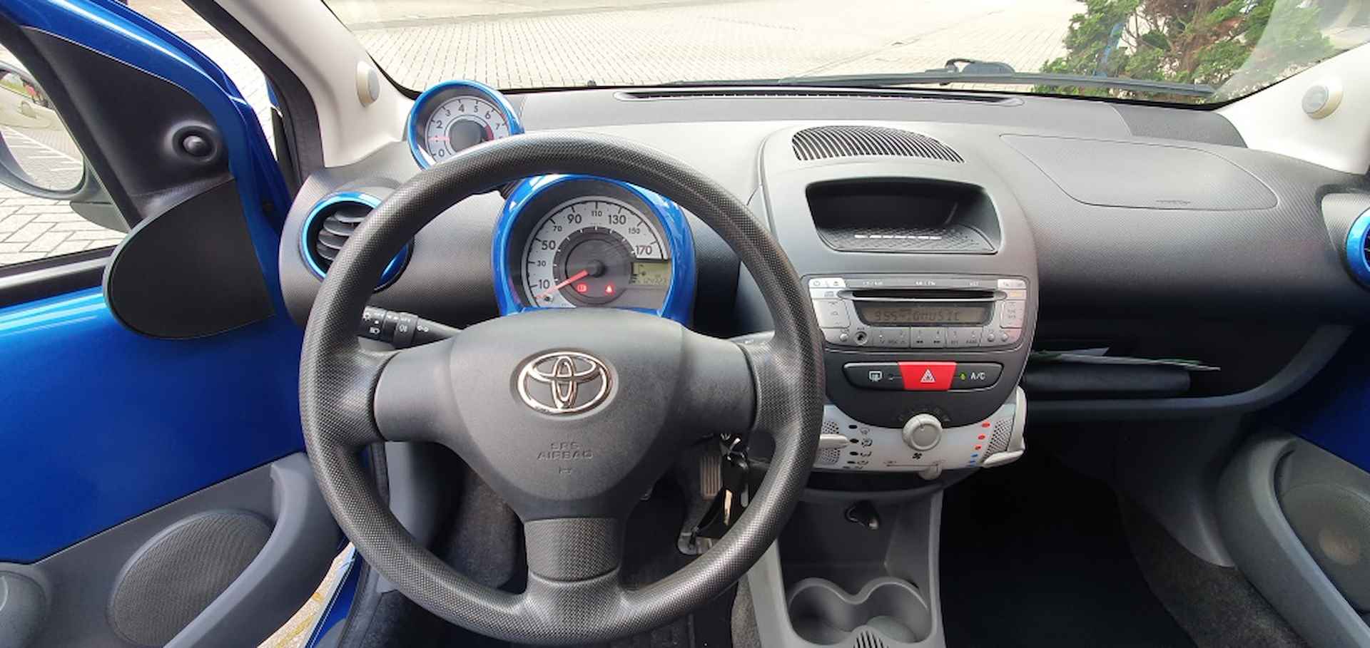 Toyota Aygo 1.0-12V Dynamic Blue - 10/15