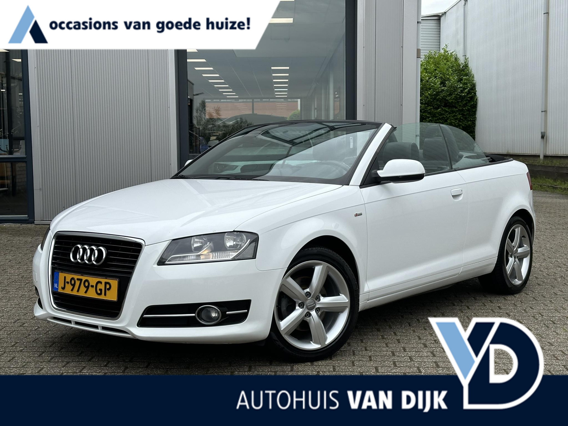 Audi A3 Cabriolet 1.8 TFSI 160pk Ambition Pro Line S Line | Half leder/17"/Stoelverw.