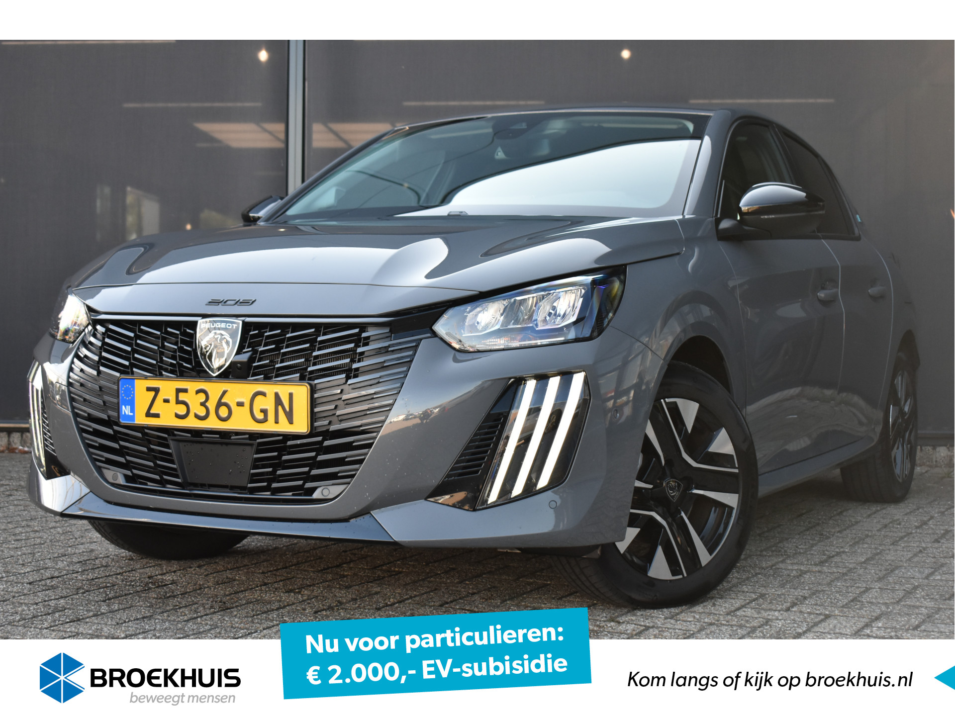 Peugeot e-208 EV Allure 51kWh LongRange 3 Fase DEMO-DEAL! | Adaptive Cruise | Navigatie | Achteruitrijcamera | Climate Control | Full-LED | Wa