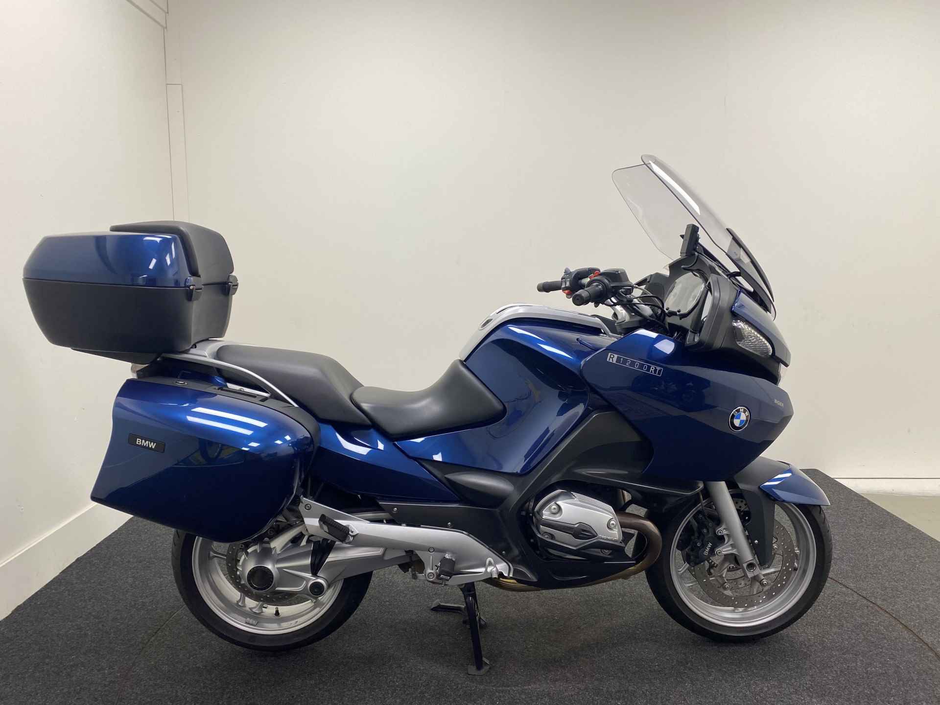 BMW R 1200 RT biarritz blauw metallic, topkoffer - 2/14