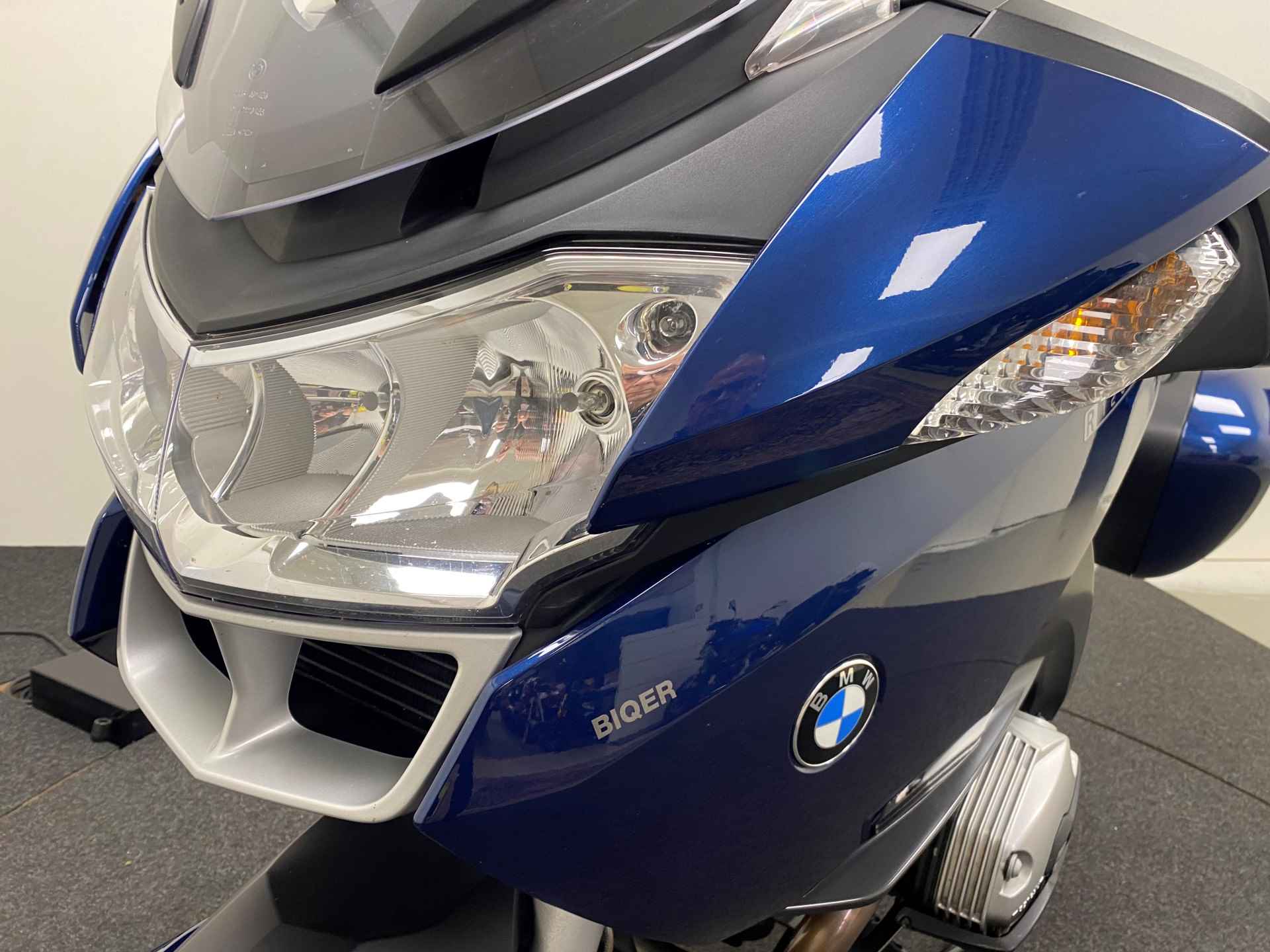 BMW R 1200 RT biarritz blauw metallic, topkoffer - 10/14