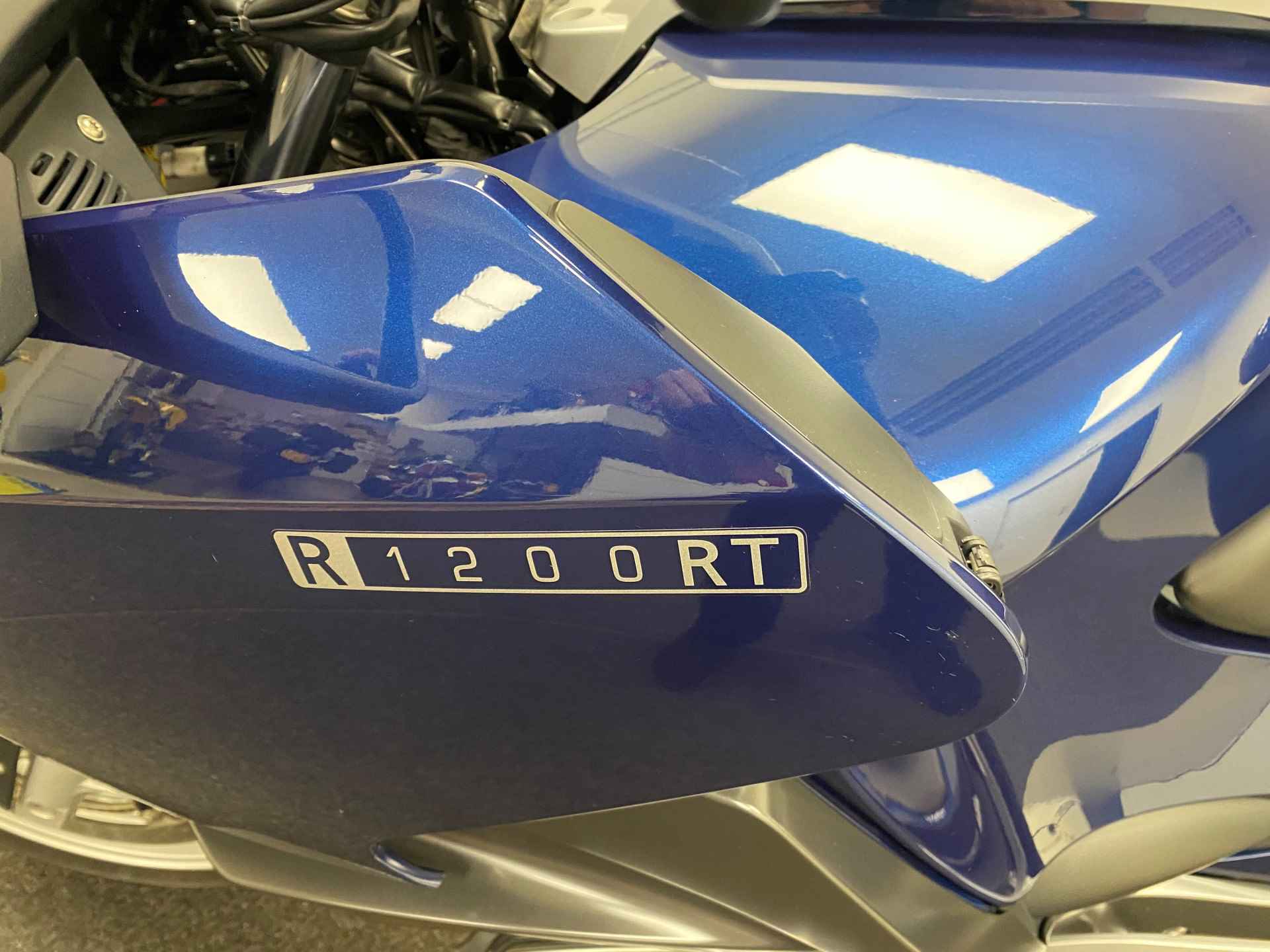 BMW R 1200 RT biarritz blauw metallic, topkoffer - 12/14