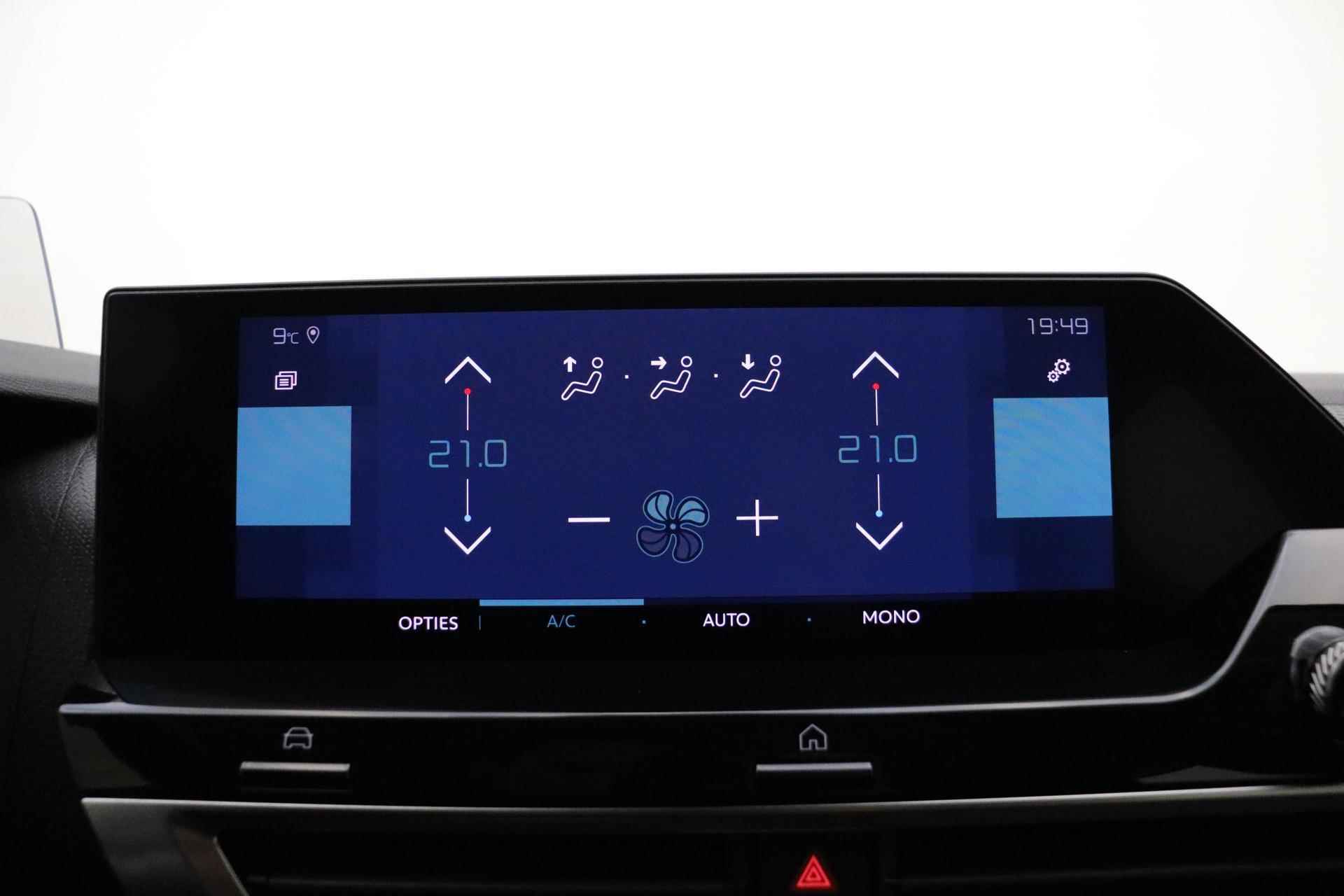 Citroen Ë-C4 Feel Edition 50 kWh | Navigatie | Adaptieve cruise-control | Climate control | Camera achter | Stoelverwarming | Stuurverwarming  | Voorruit verwarming | - 21/35