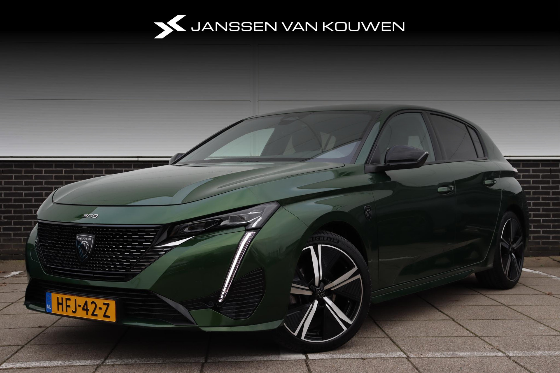 Peugeot 308 1.2 PureTech GT Automaat Navigatie LED Koplampen Verde Oliva