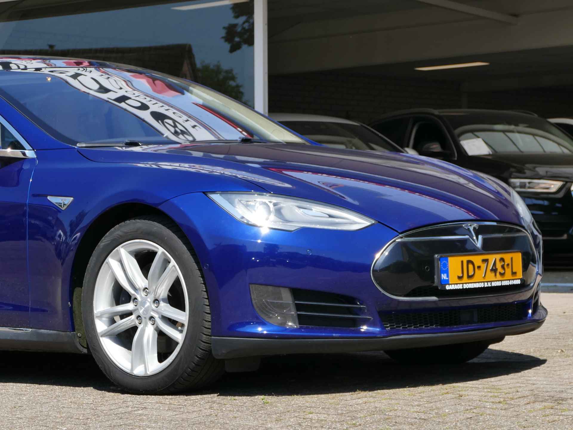 Tesla Model S 85  GRATIS LADEN | schuifdak | leder interieur | stoelverwarming - 3/59