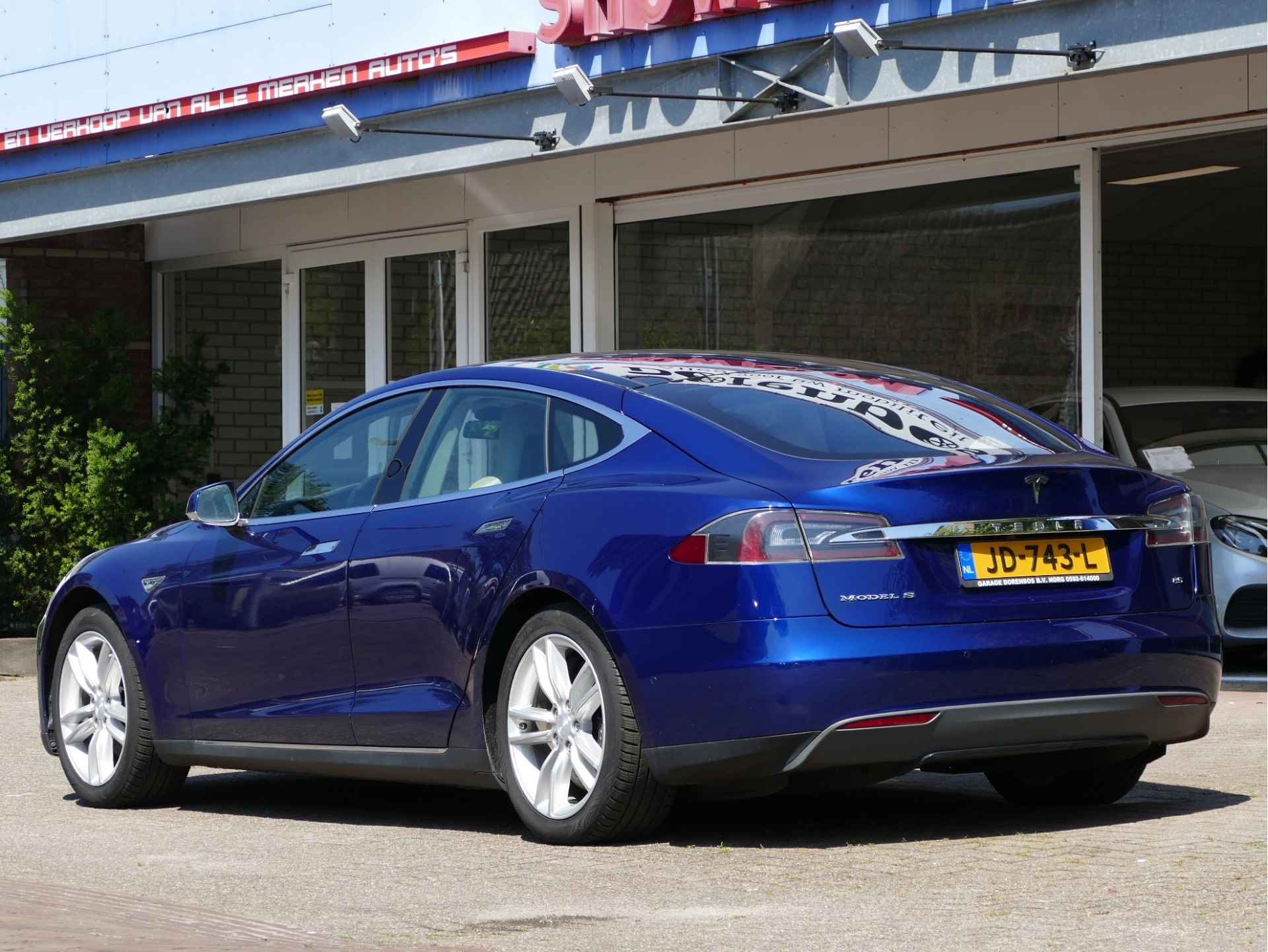 Tesla Model S 85  GRATIS LADEN | schuifdak | leder interieur | stoelverwarming - 14/59