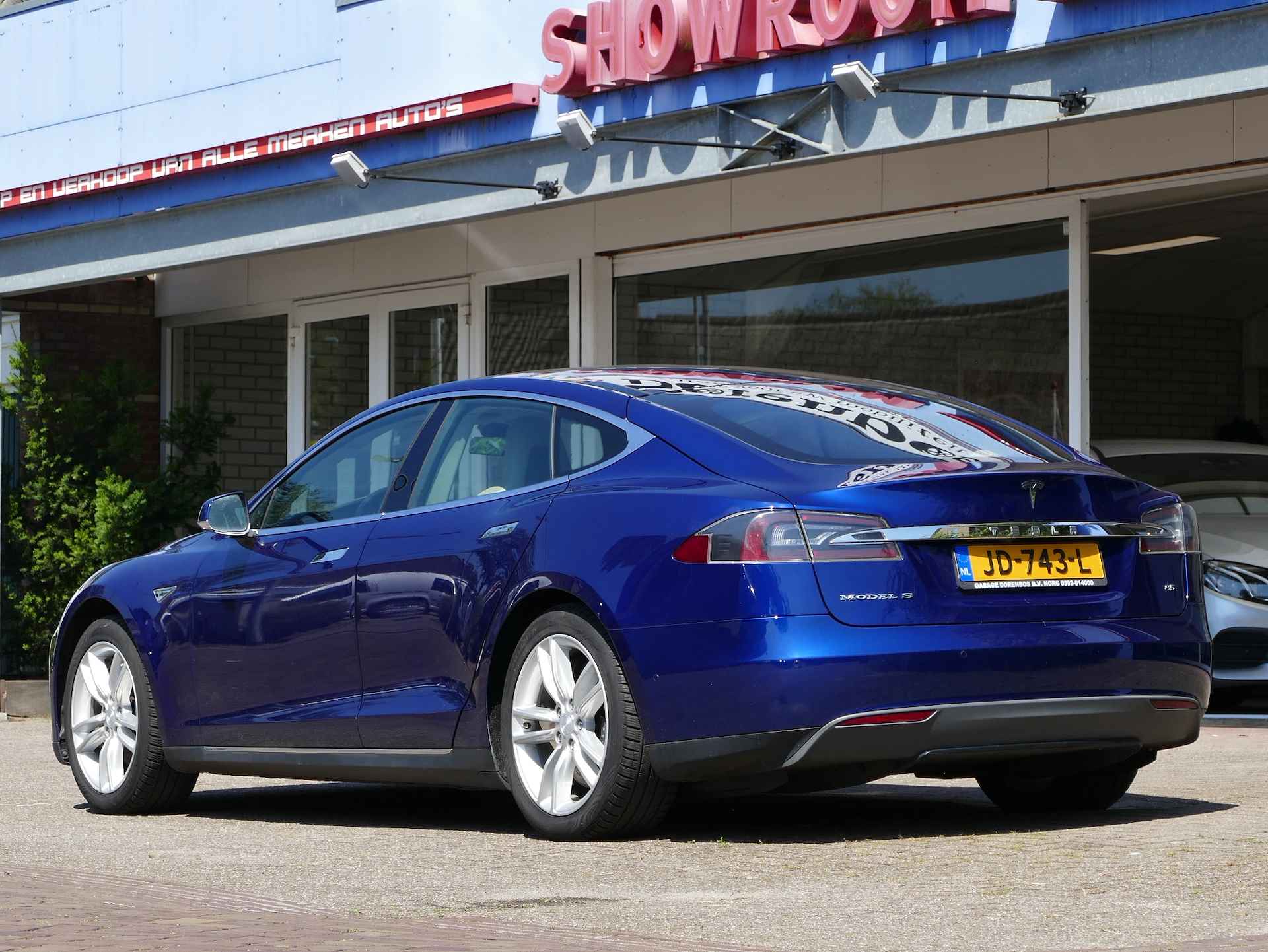 Tesla Model S 85  GRATIS LADEN | schuifdak | leder interieur | stoelverwarming - 58/59