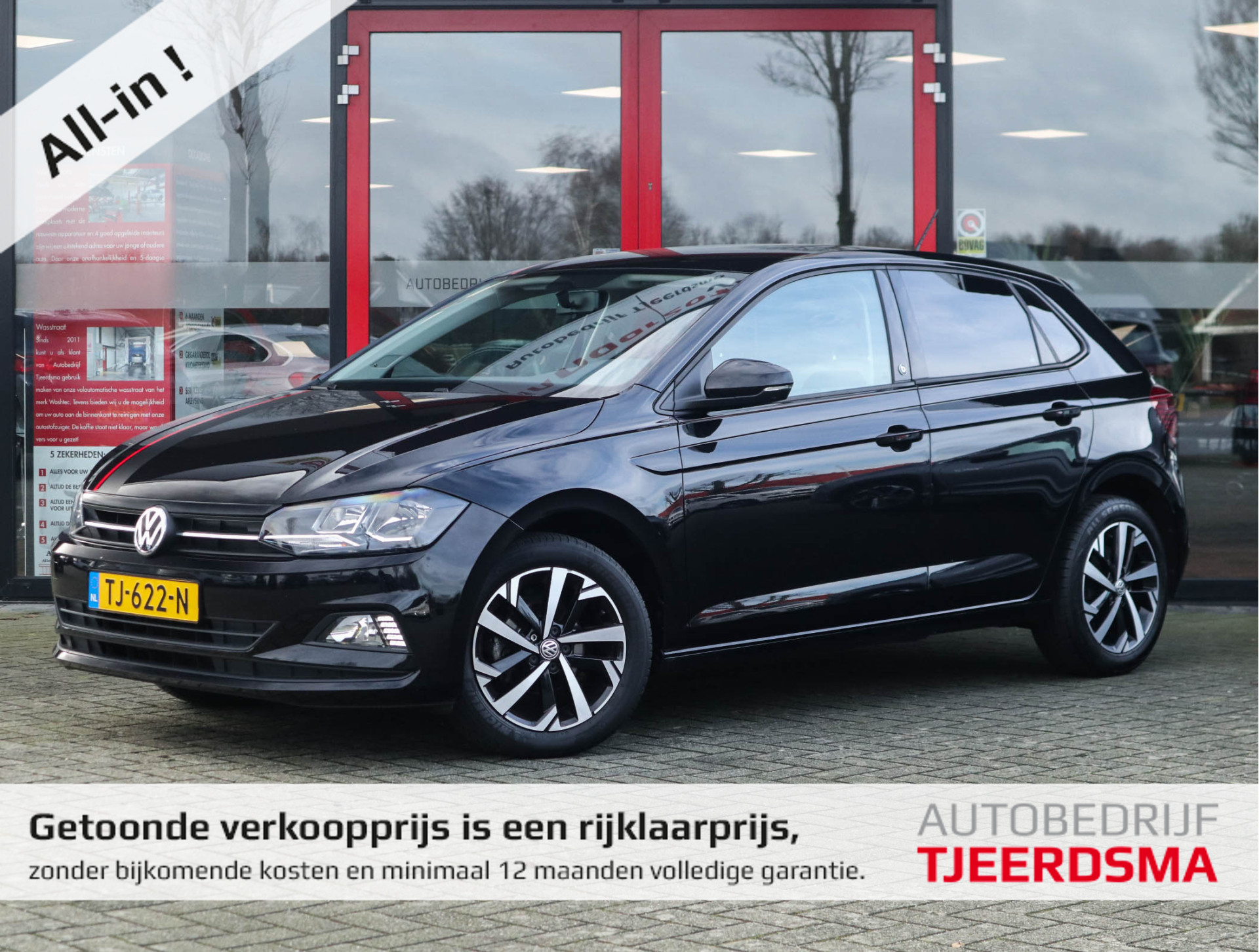 Volkswagen Polo 1.0 TSI Beats Navi/Adapt/Cruise/Airco/PDC/Beats-Audio/Carplay bij viaBOVAG.nl