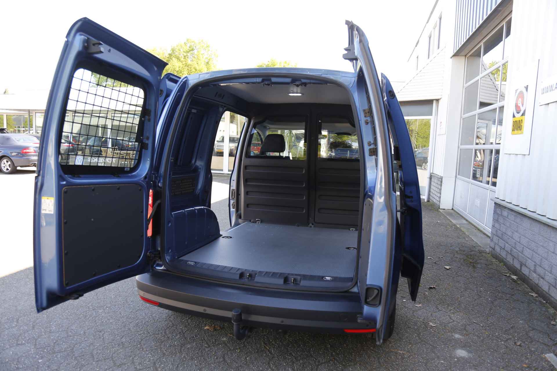 Volkswagen Caddy 1.4 TGI CNG L1H1 Automaat*BPM Vrij!*Perfect VW Onderh.*2x Zijschuifdeur/Stoelverw./Trekhaak/LED/Parkeersens./Airco/Front ass./Cr - 25/46
