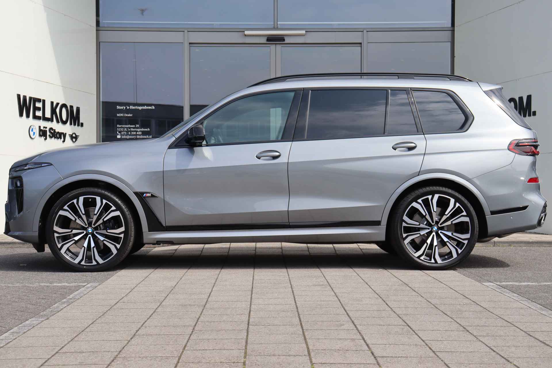 BMW X7 M60i xDrive High Executive Automaat / Panoramadak Sky Lounge / Massagefunctie / Bowers & Wilkins / Parking Assistant Professional / Active Steering / Stoelventilatie - 5/30