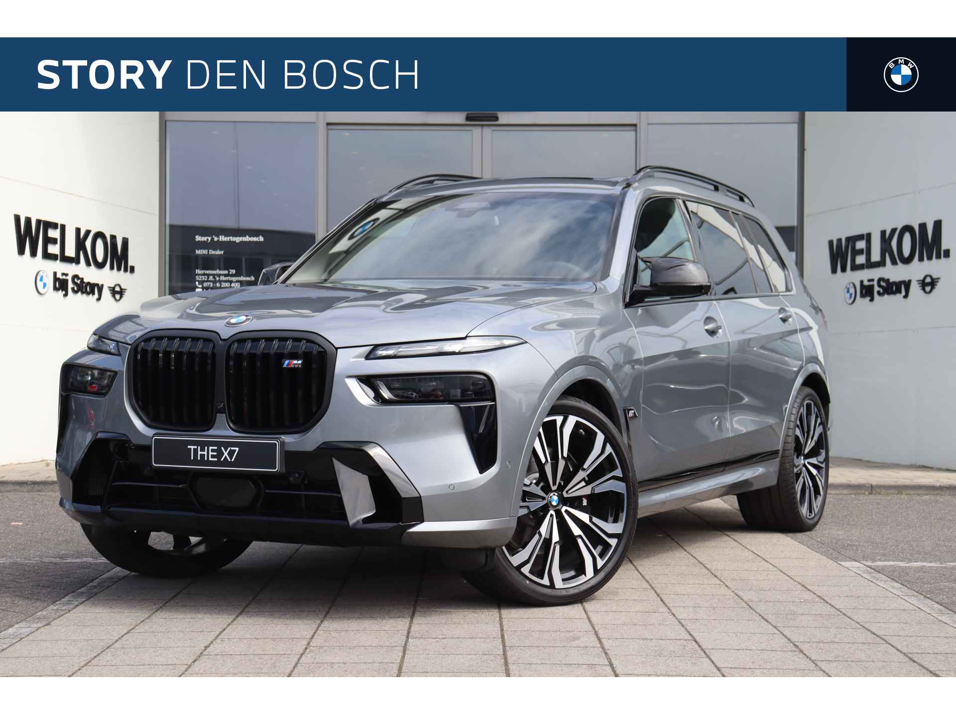 BMW X7 M60i xDrive High Executive Automaat / Panoramadak Sky Lounge / Massagefunctie / Bowers & Wilkins / Parking Assistant Professional / Active Steering / Stoelventilatie - 1/30