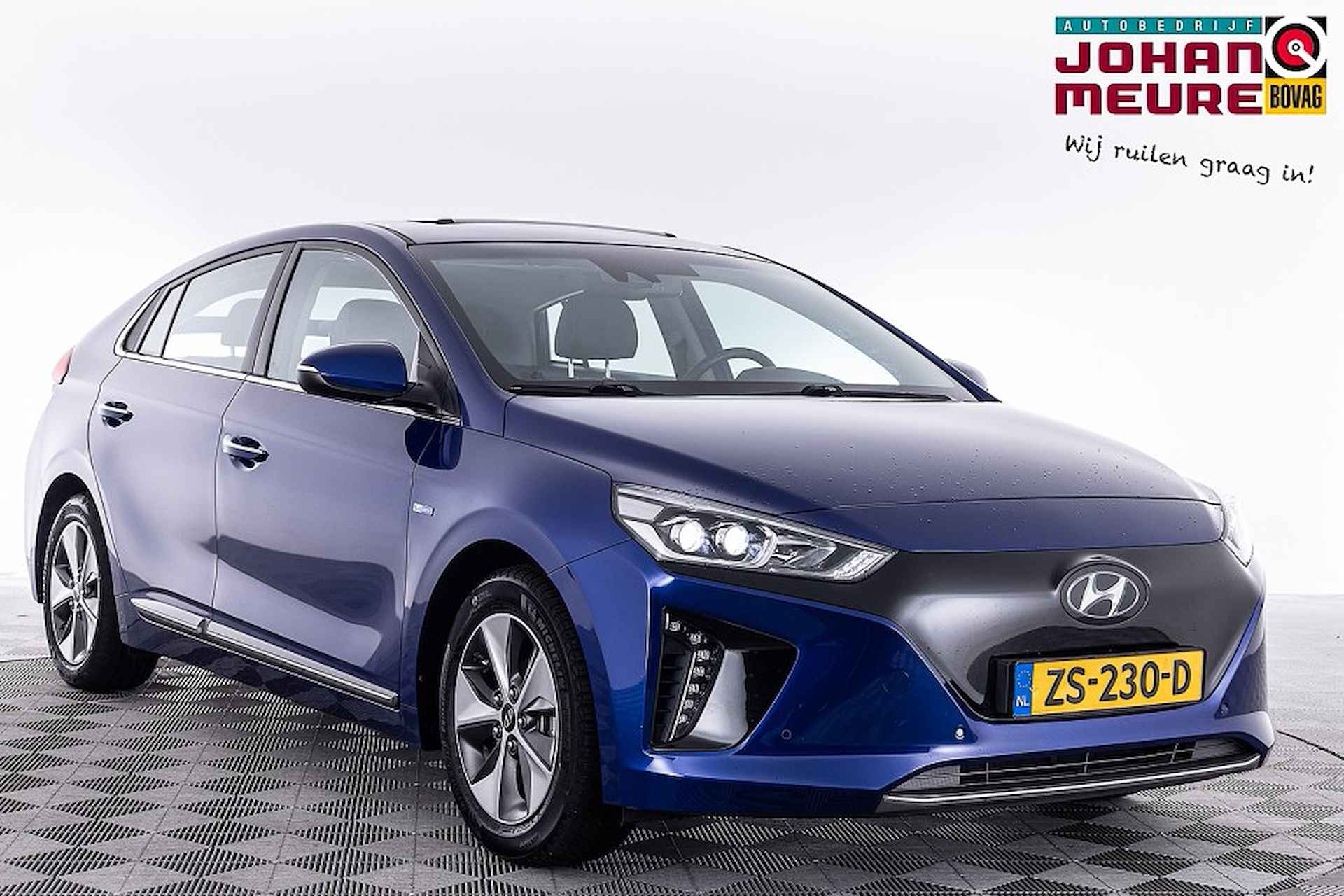 Hyundai IONIQ Premium EV | SCHUIFDAK | LEDER | NAVI .