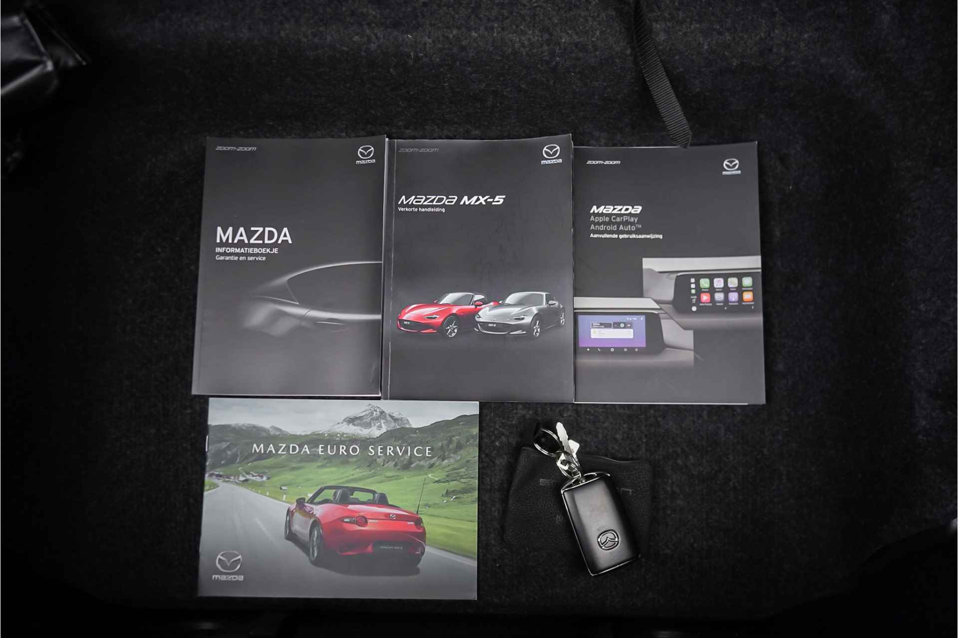 Mazda MX-5 1.5 SkyActiv-G 132 Ginzan Leder Bose CarPlay Stoelverw - 8/46