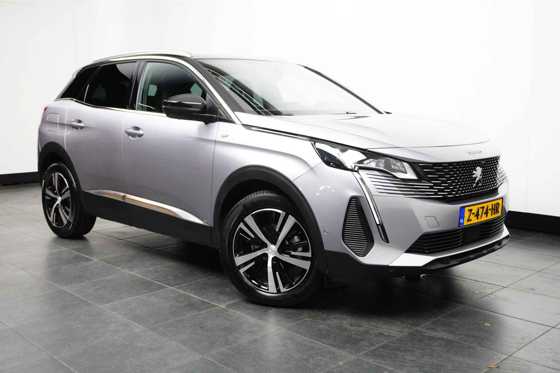 Peugeot 3008 1.2 136-PK Hybrid GT DCS6 AUTOMAAT PARKEERCAMERA | NAVI | DODEHOEK WAARSCHUWING | ADAPTIVE CRUISE | DAB+ - 4/30