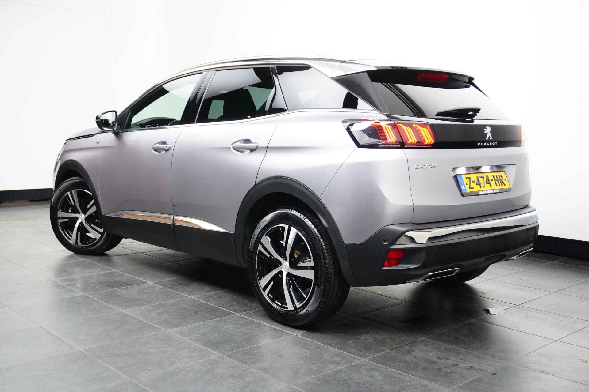 Peugeot 3008 1.2 136-PK Hybrid GT DCS6 AUTOMAAT PARKEERCAMERA | NAVI | DODEHOEK WAARSCHUWING | ADAPTIVE CRUISE | DAB+ - 6/30