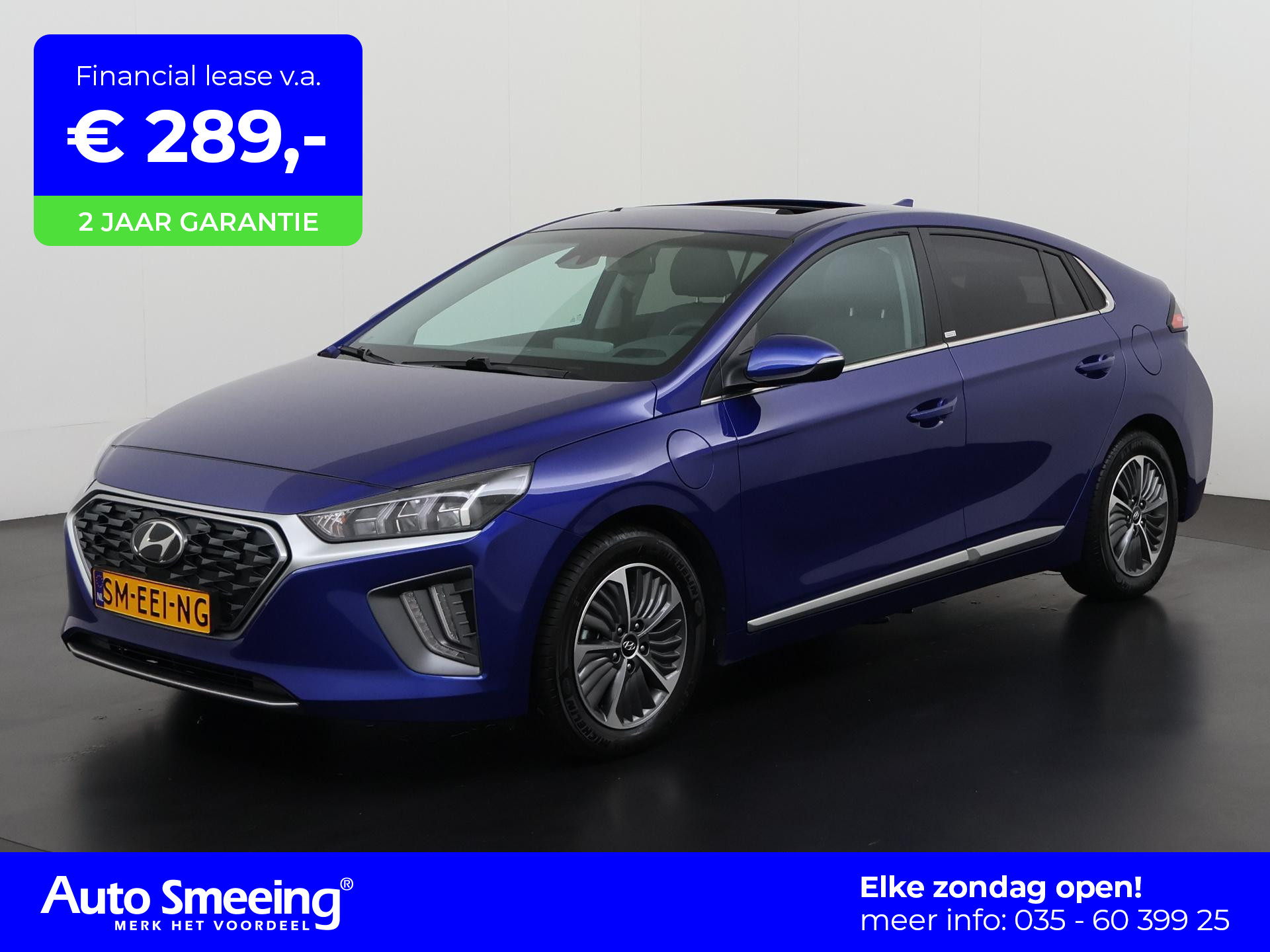 Hyundai IONIQ 1.6 GDi PHEV Style | Schuifdak | Plug-In | Zondag Open!