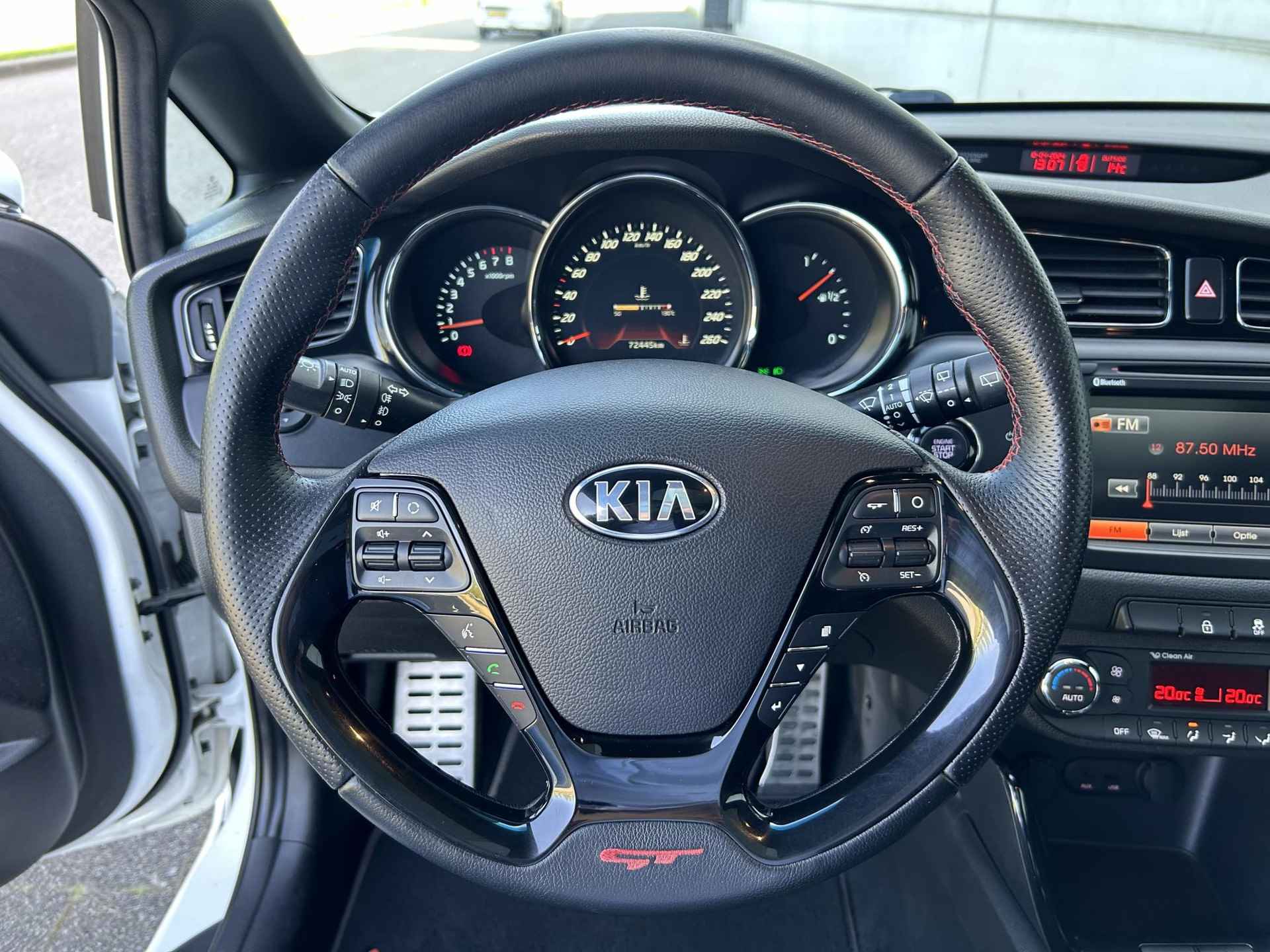 Kia pro_cee'd 1.6 GT | Panoramdak | Recaro | Camera | Navi | 18" Velgen | Clima | PDC | Cruise | LED | - 12/25