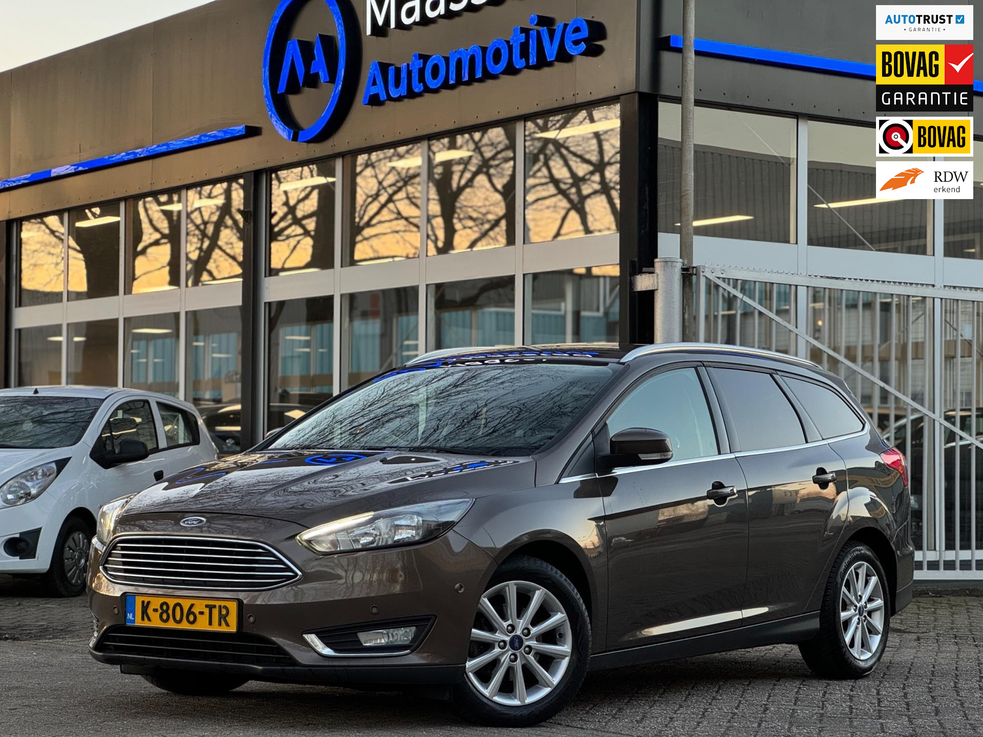 Ford Focus Wagon 1.0 Automaat Dealeronderhouden Volle opties Stuurverwarming Parkeerhulp+sensoren Cruise Navigatie Bluetooth