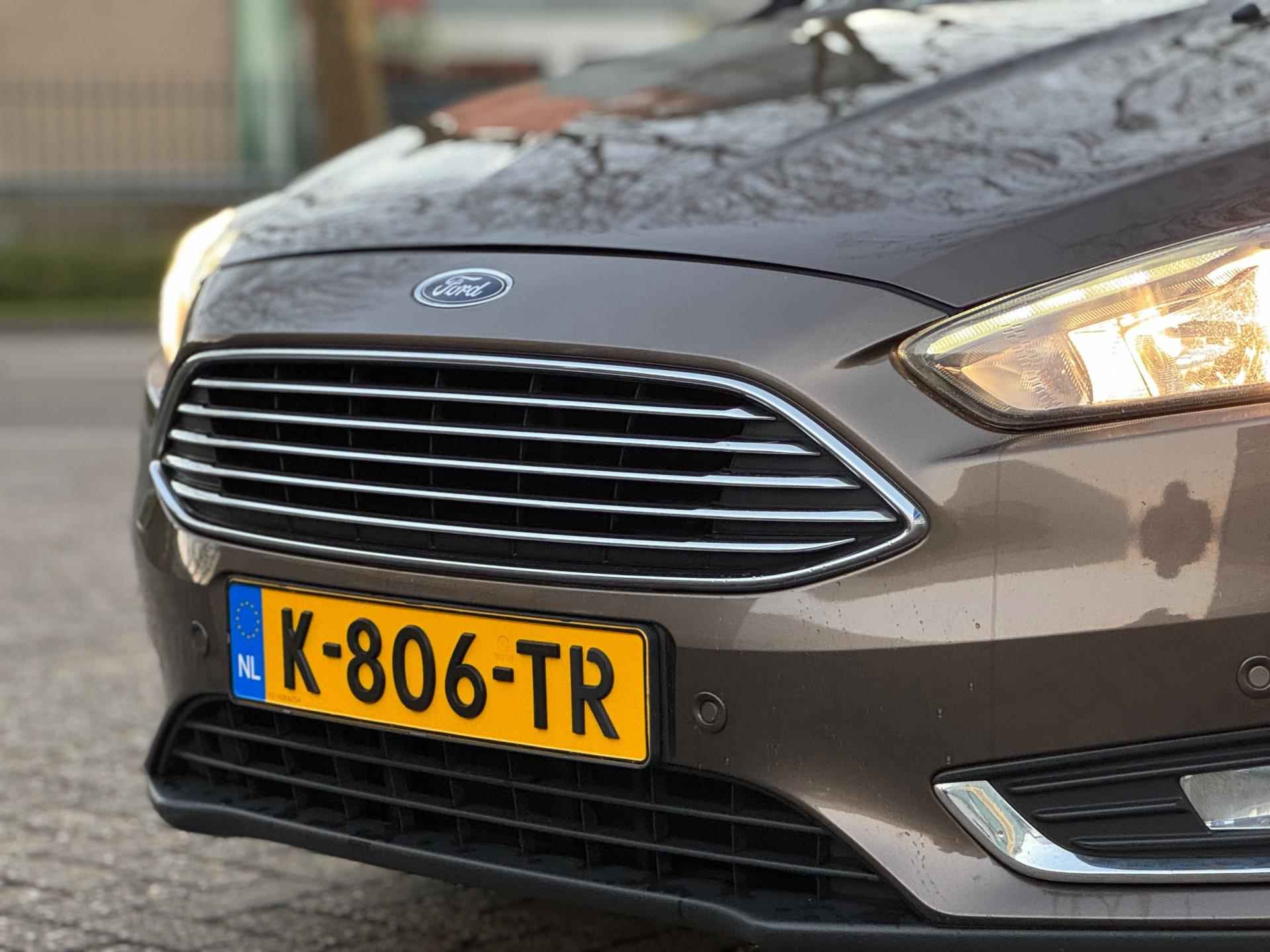 Ford Focus Wagon 1.0 Automaat Dealeronderhouden Volle opties Stuurverwarming Parkeerhulp+sensoren Cruise Navigatie Bluetooth - 8/51