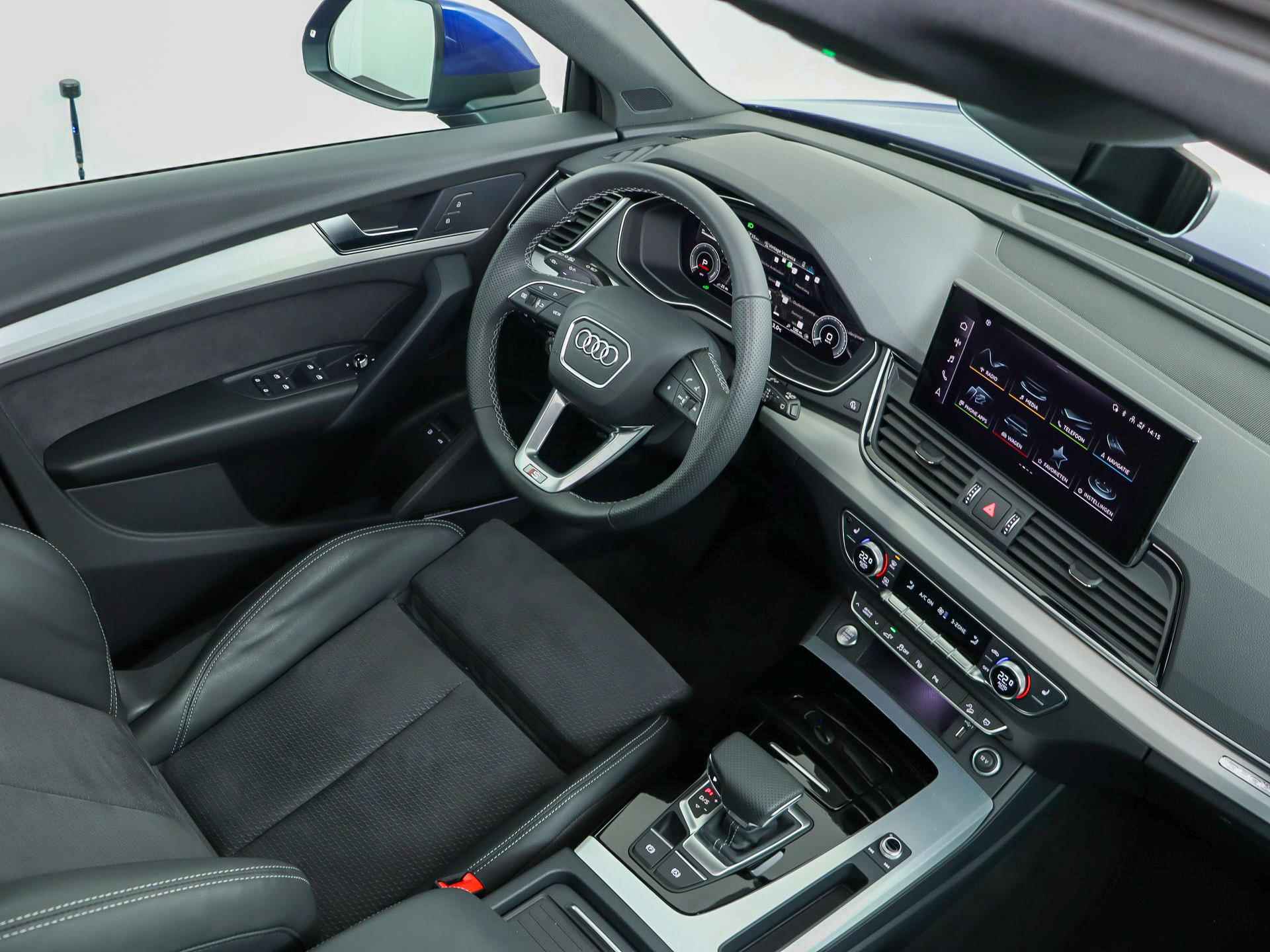 Audi Q5 55 TFSI e 367 PK S edition | Pano.dak | 20' velgen | Optiekpakket + | B&O | Top view camera | Matrix LED | Trekhaak | S-Line | Adap. cruise | Verlengde fabrieksgarantie* - 5/62