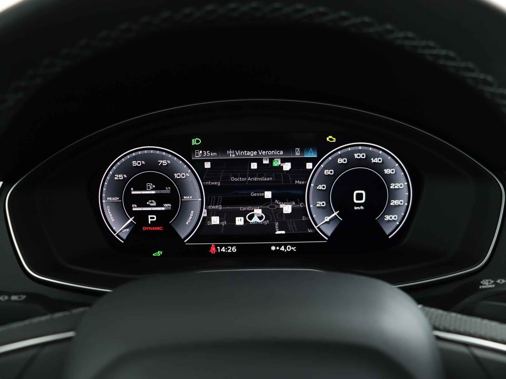 Audi Q5 55 TFSI e 367 PK S edition | Pano.dak | 20' velgen | Optiekpakket + | B&O | Top view camera | Matrix LED | Trekhaak | S-Line | Adap. cruise | Verlengde fabrieksgarantie* - 36/62