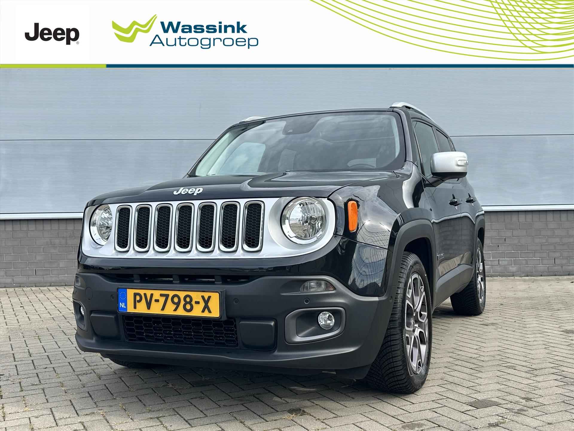 Jeep Renegade 1.4 MultiAir 140pk FWD Limited | Navigatie | Parkeersensoren Voor + Achter |Schuif-Kantel Dak | - 1/43