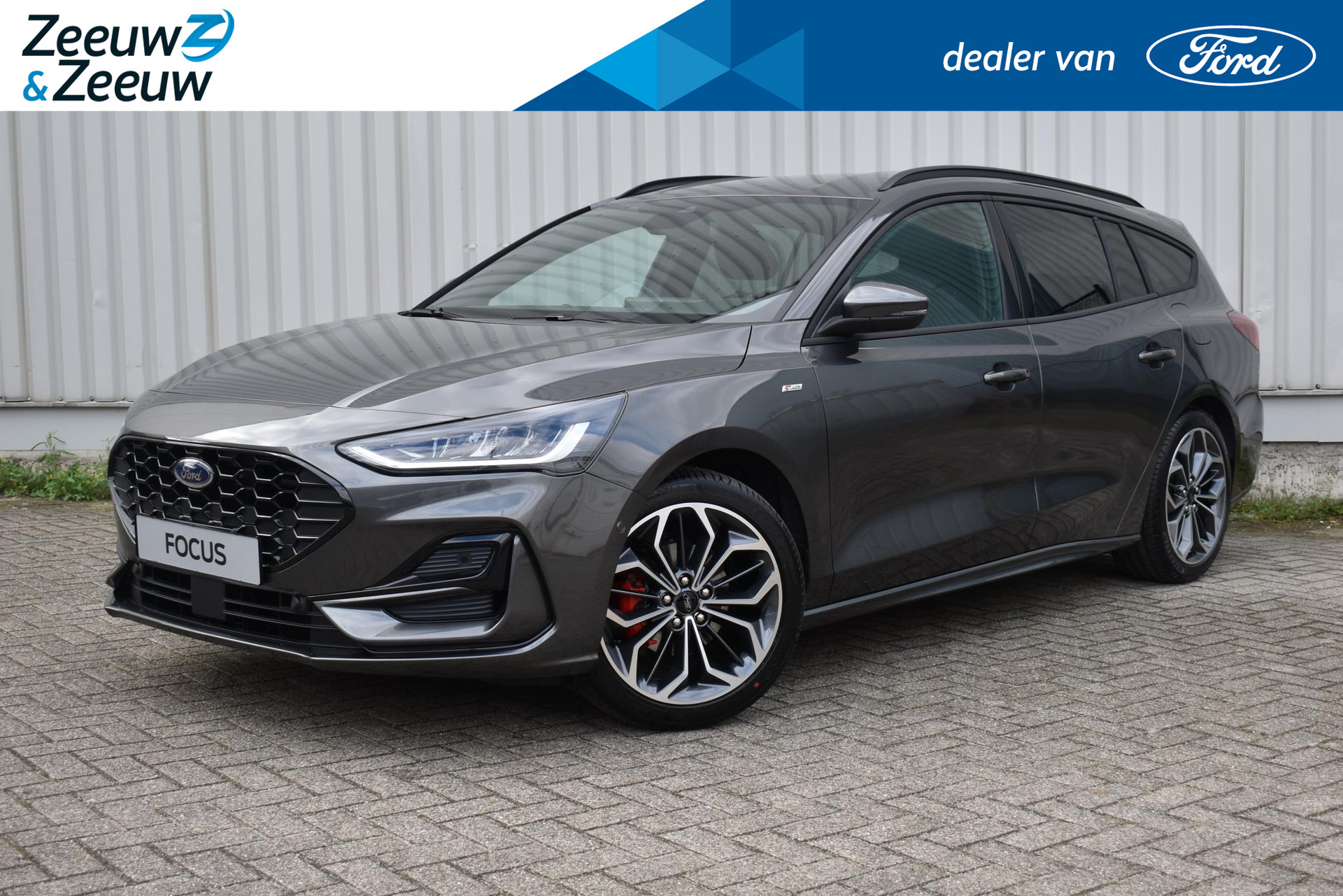 Ford Focus Wagon 1.0 EcoBoost Hybrid ST Line X | Zeer compleet | Uit voorraad leverbaar | €1500 korting + €1500 extra inruilpremie | Winter pack | Driver assistance pack | 18" lichtmetalen velgen |