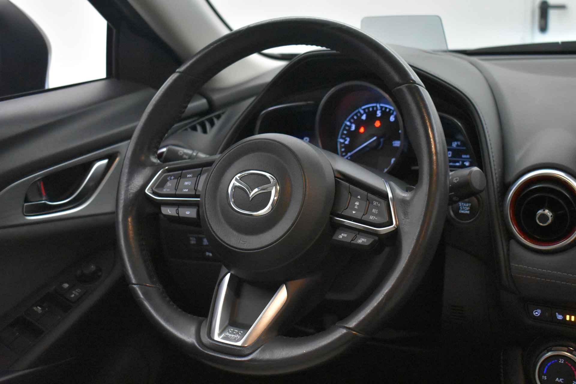 Mazda CX-3 2.0 SkyActiv-G 120 GT-M Vol Leder Camera Bose Automaat Head-up - 29/51