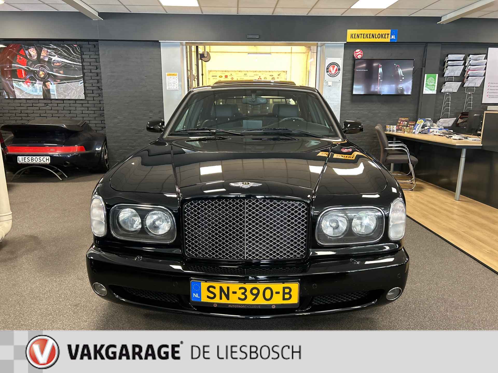 Bentley Arnage 6.8 V8 T mulliner,457 pk, volledige historie, schuifdak,super staat - 3/44