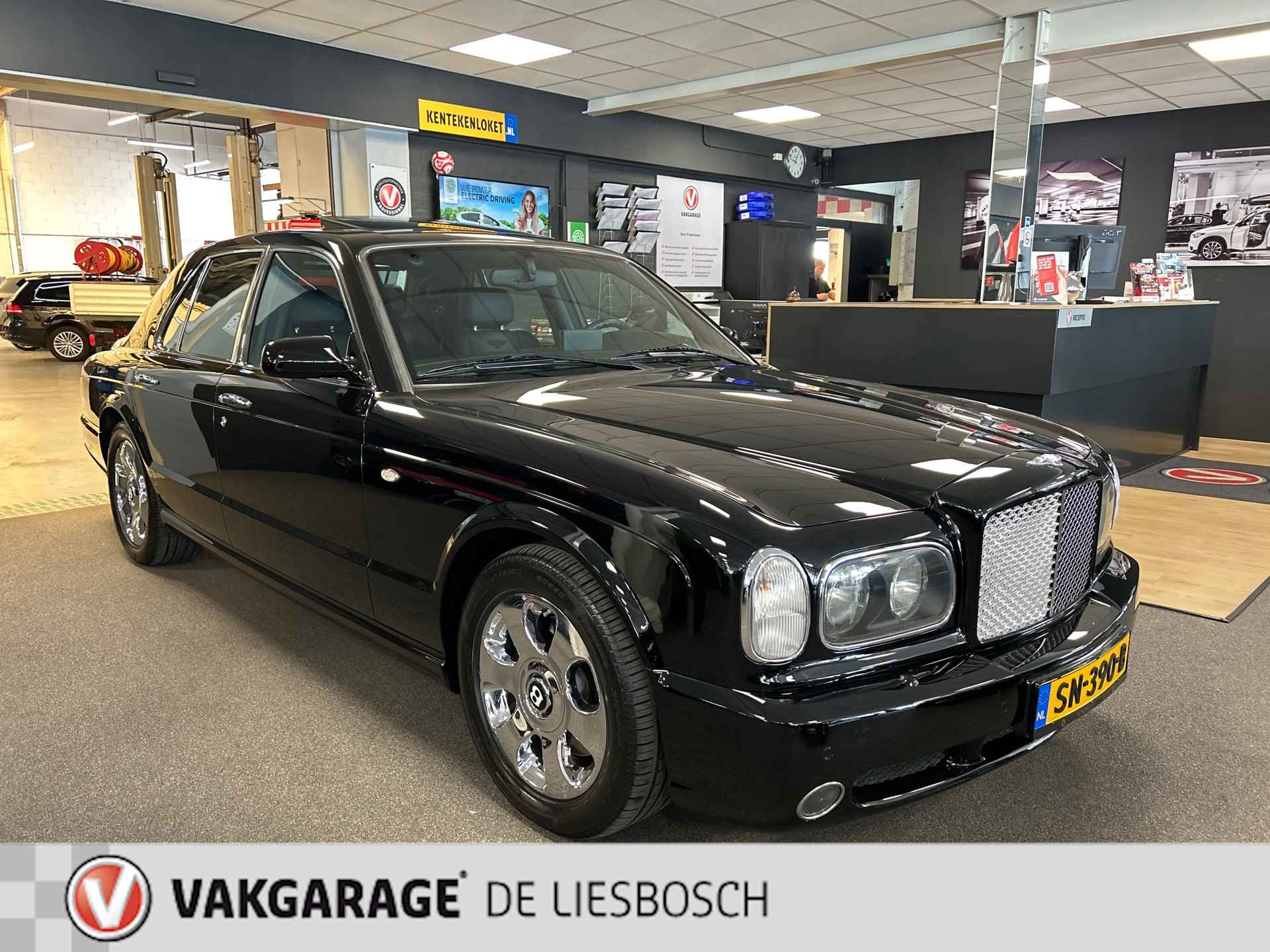 Bentley Arnage 6.8 V8 T mulliner,457 pk, volledige historie, schuifdak,super staat - 4/44