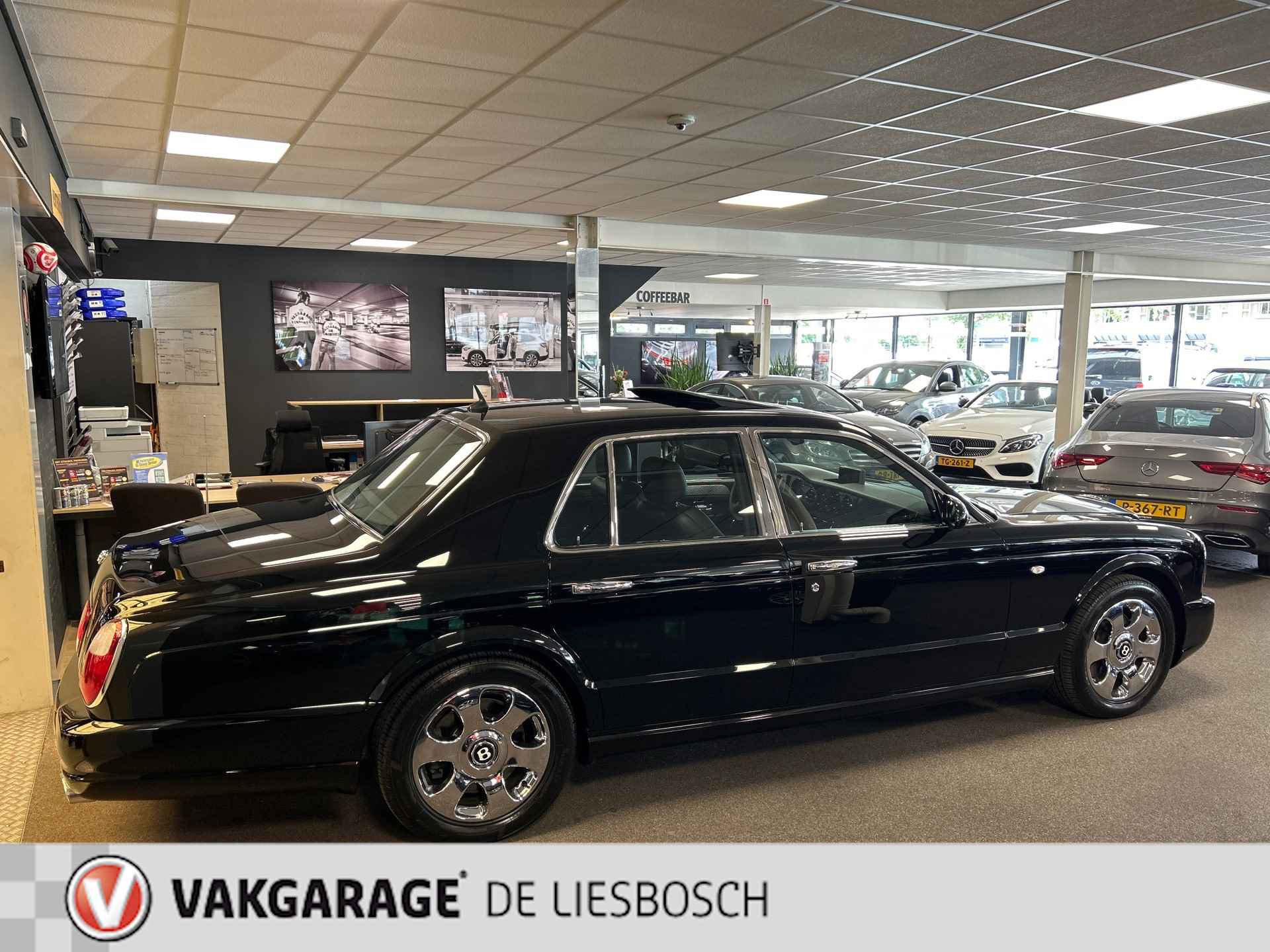 Bentley Arnage 6.8 V8 T mulliner,457 pk, volledige historie, schuifdak,super staat - 5/44