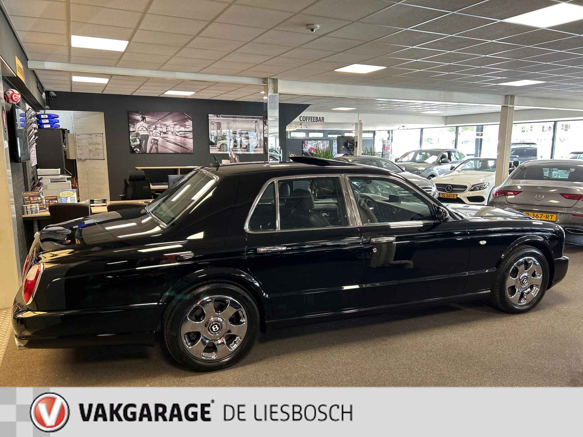 Bentley Arnage 6.8 V8 T mulliner,457 pk, volledige historie, schuifdak,super staat - 6/44