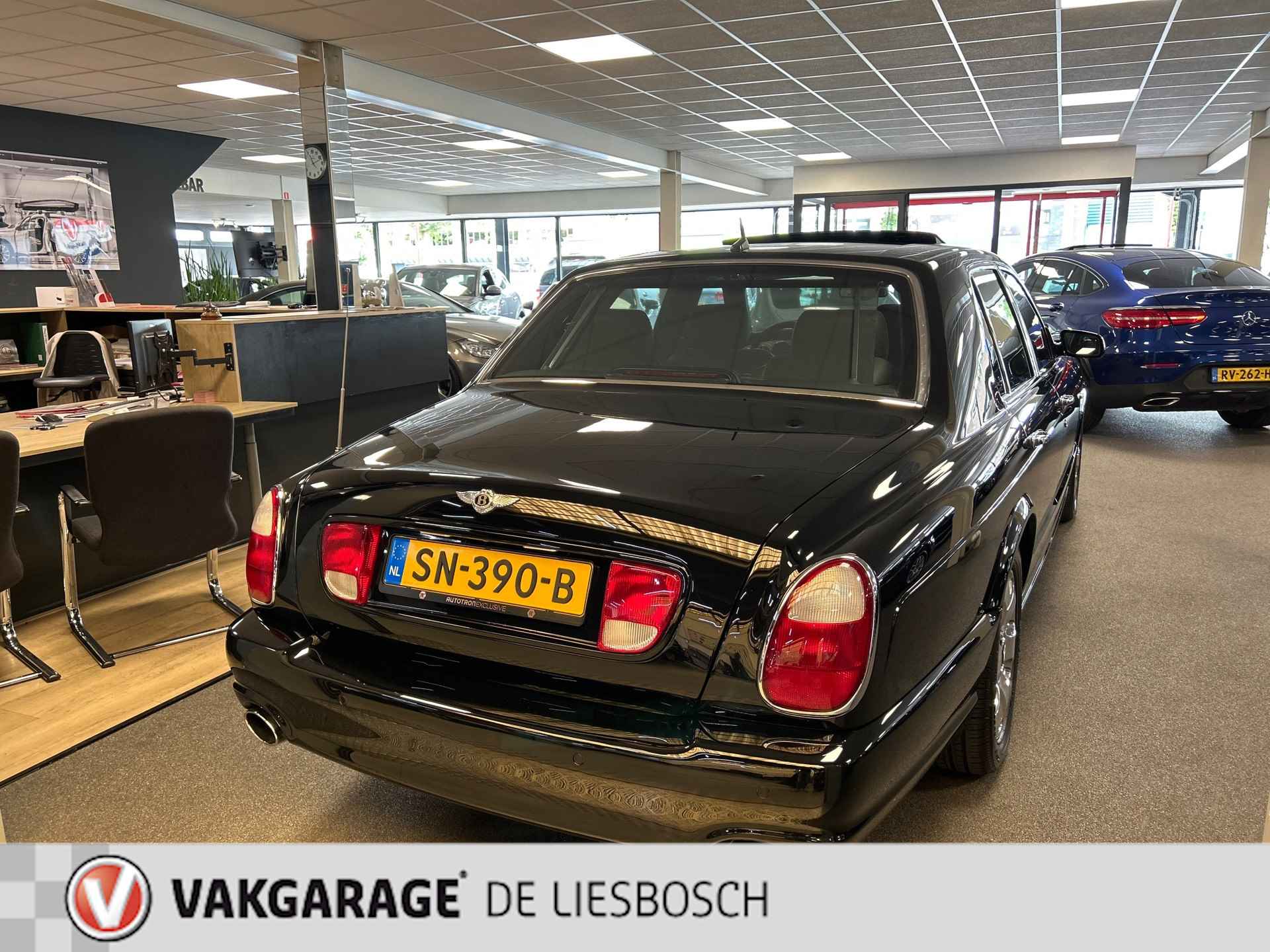 Bentley Arnage 6.8 V8 T mulliner,457 pk, volledige historie, schuifdak,super staat - 7/44